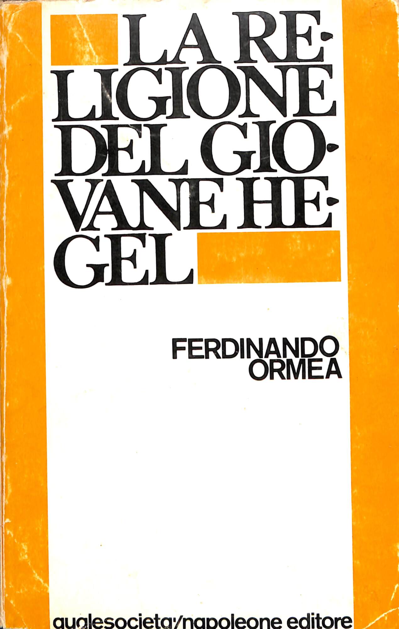 La religione del giovane Hegel
