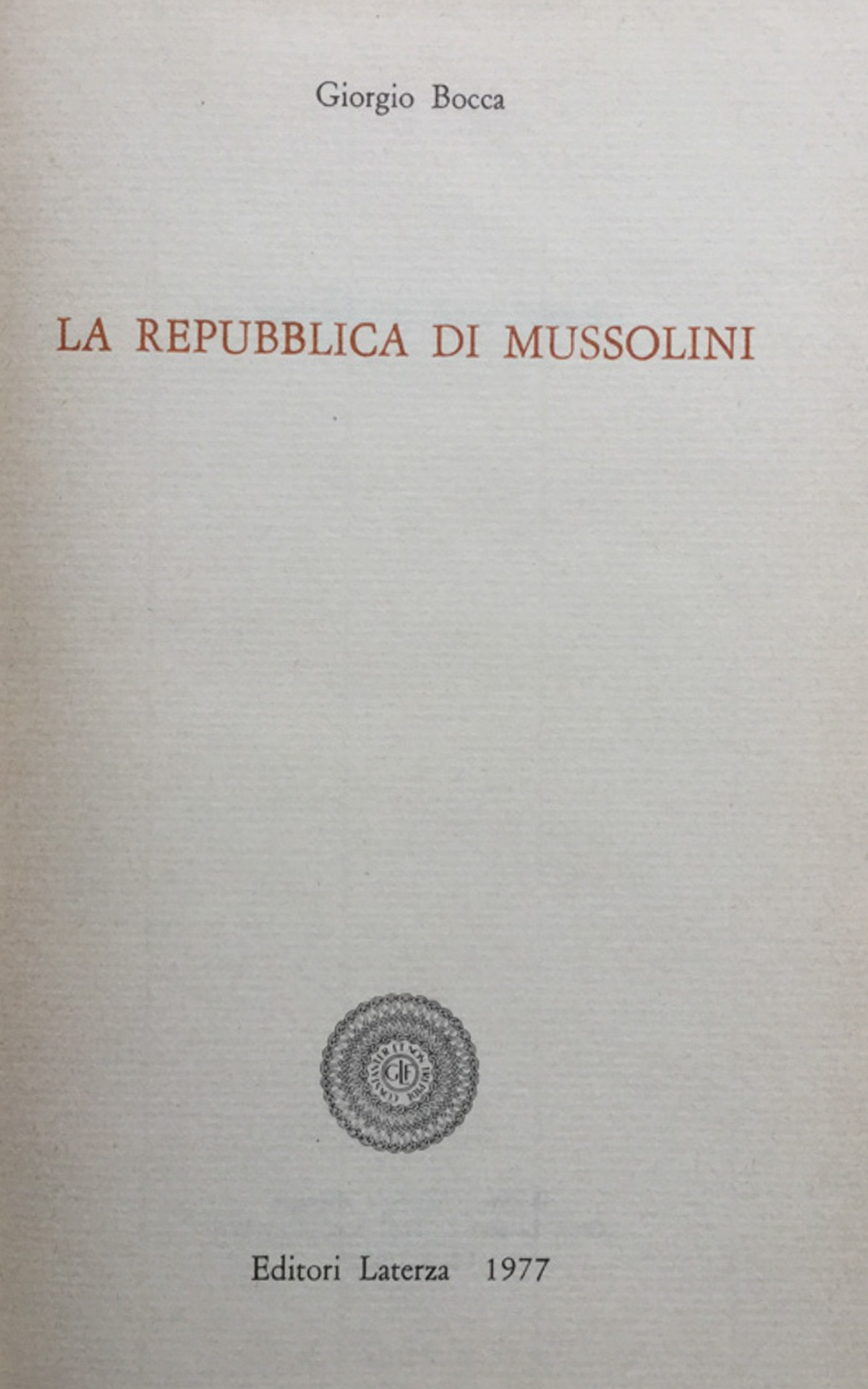 La repubblica di Mussolini