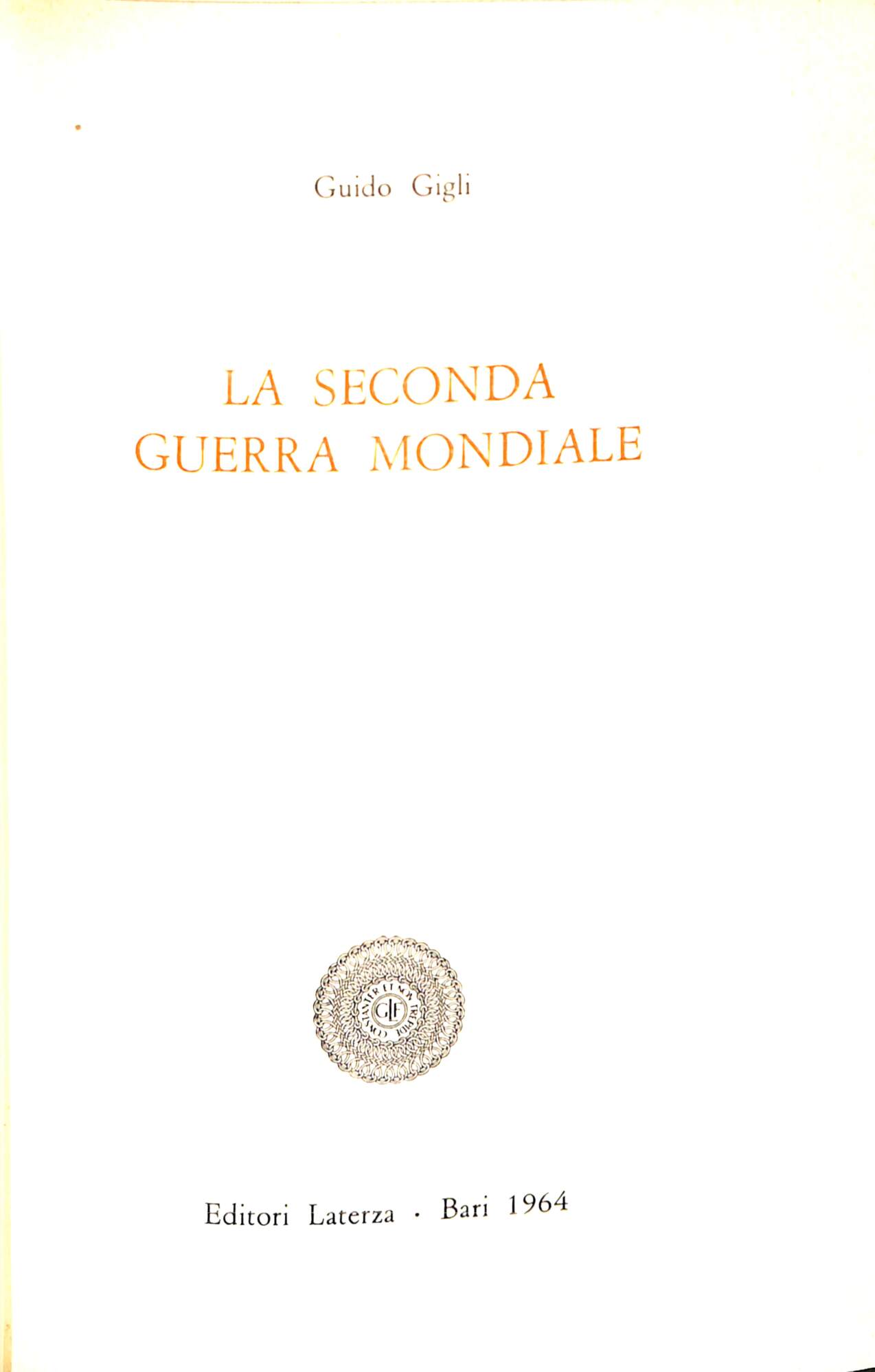 La seconda guerra mondiale