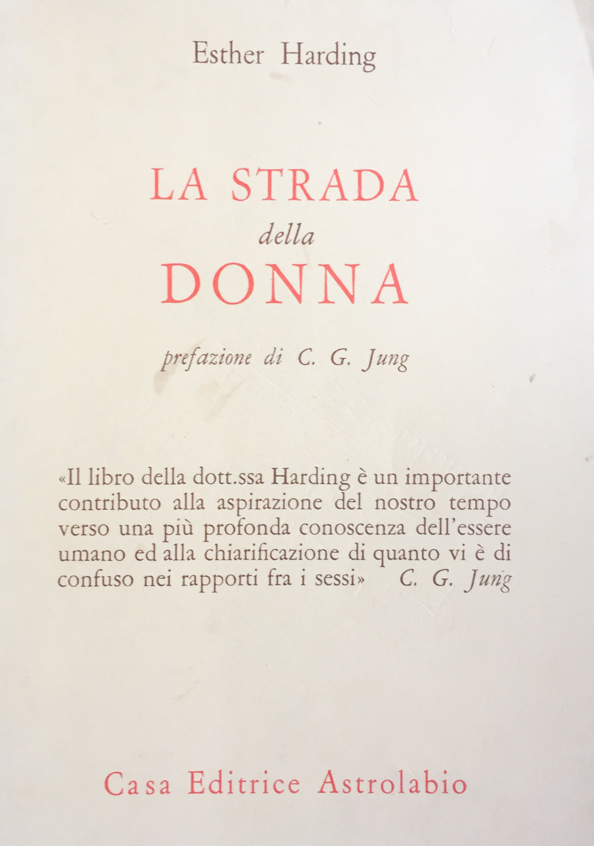 La strada della donna