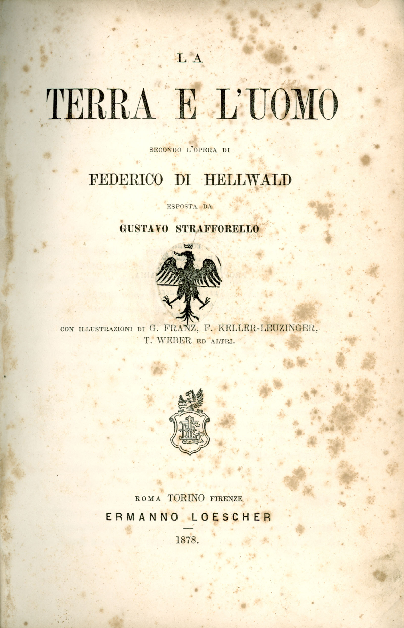 La terra e l'uomo. Volume 1