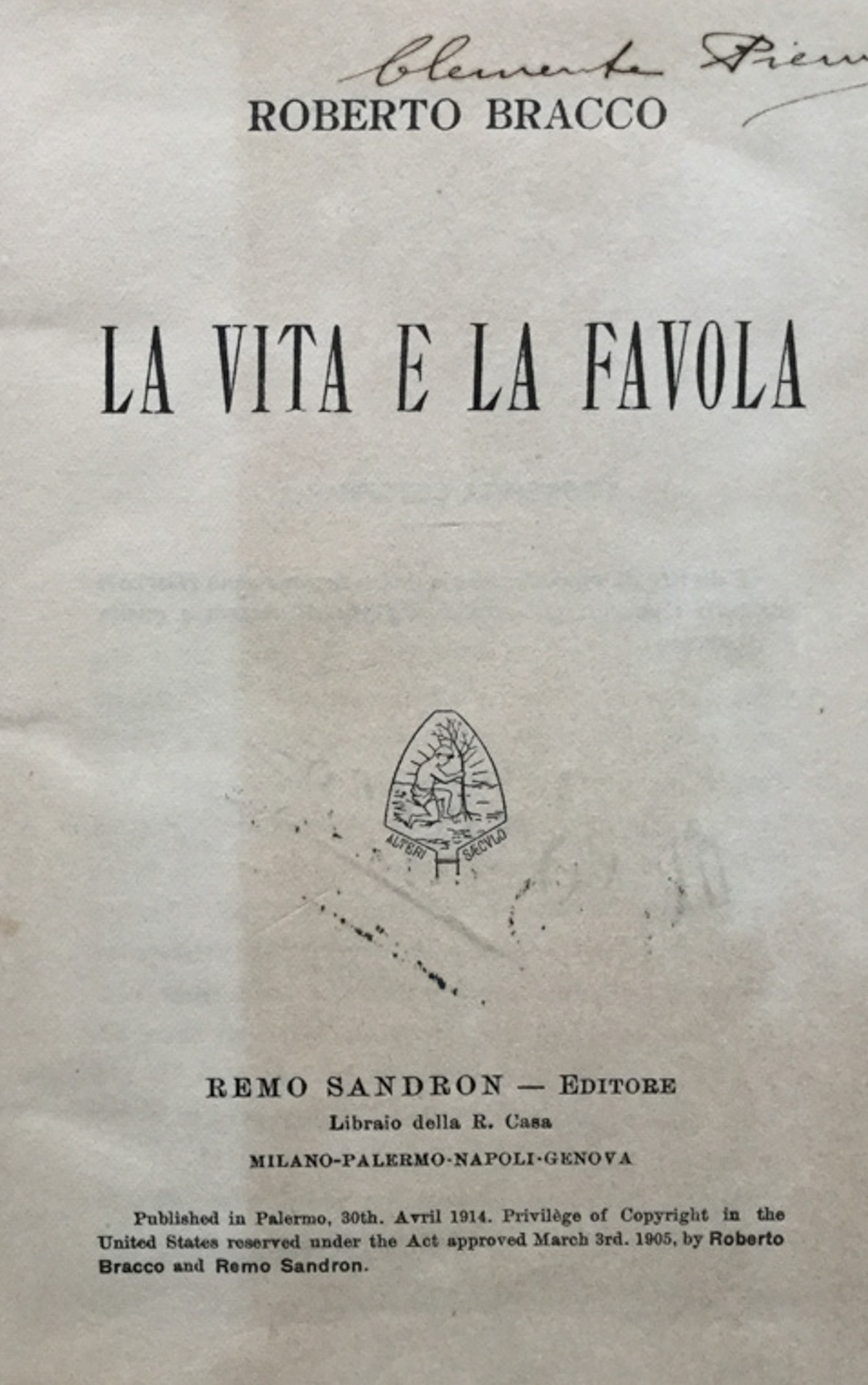La vita e la favola.