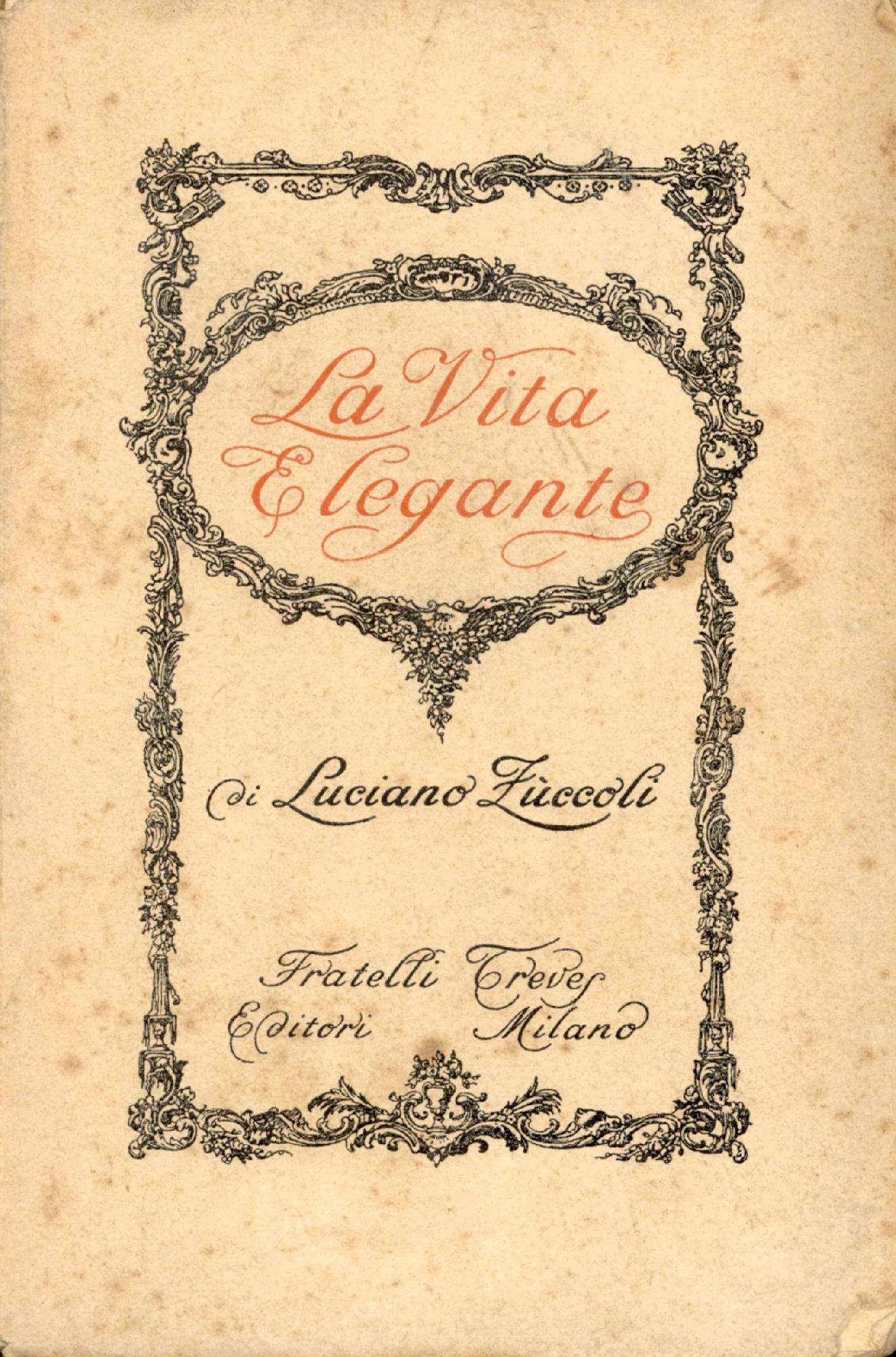La vita elegante