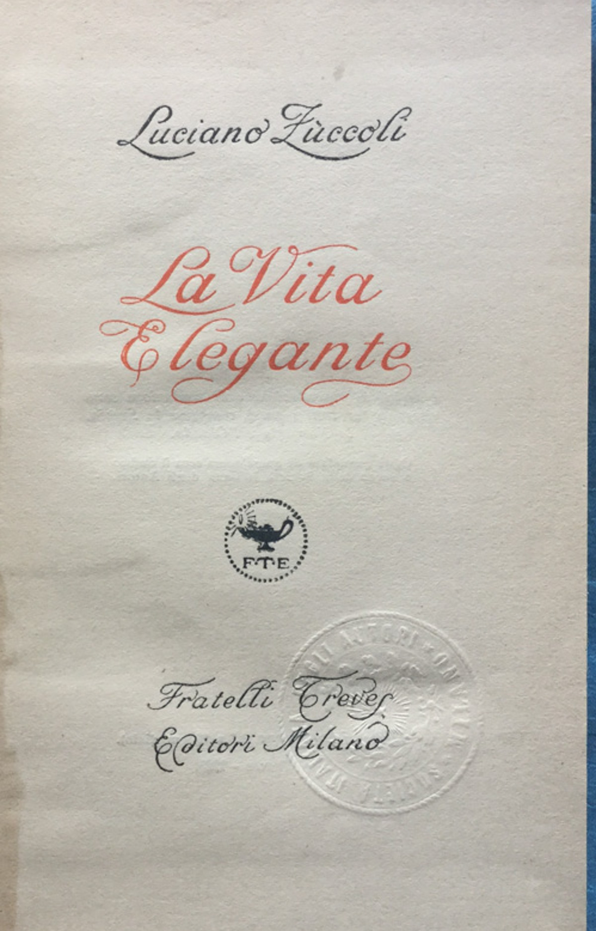 La vita elegante