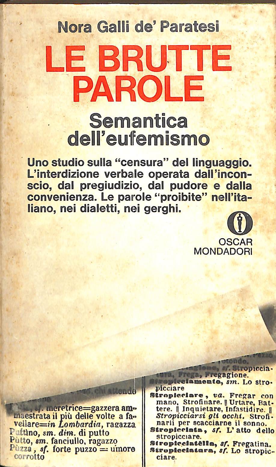 Le brutte parole : semantica dell'eufemismo