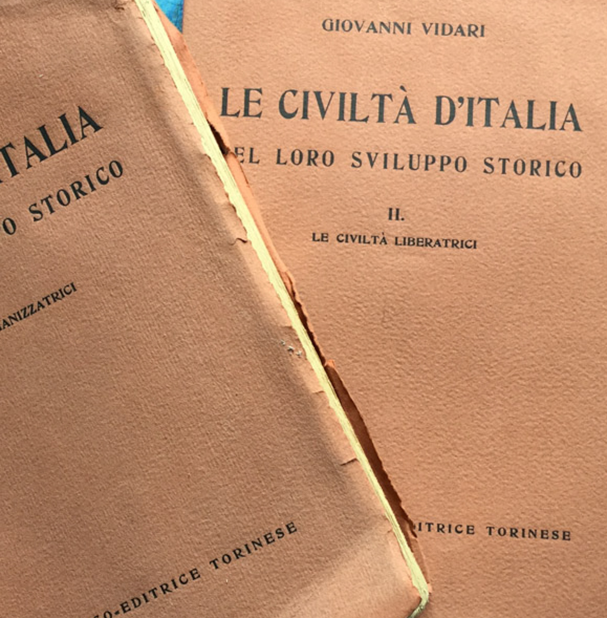 Le civiltà d'Italia nel loro sviluppo storico. 2 voll.