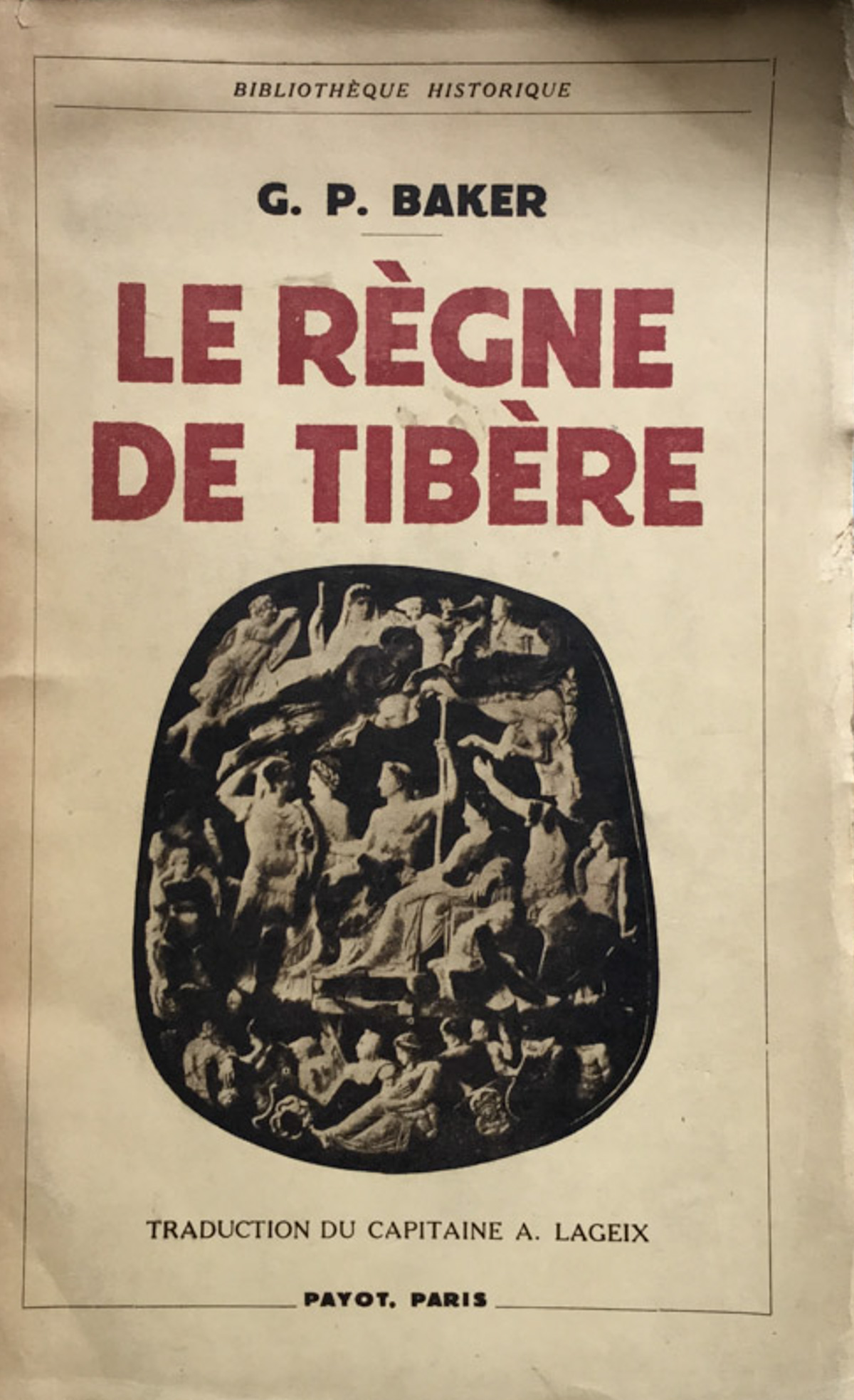 Le règne de Tibère.