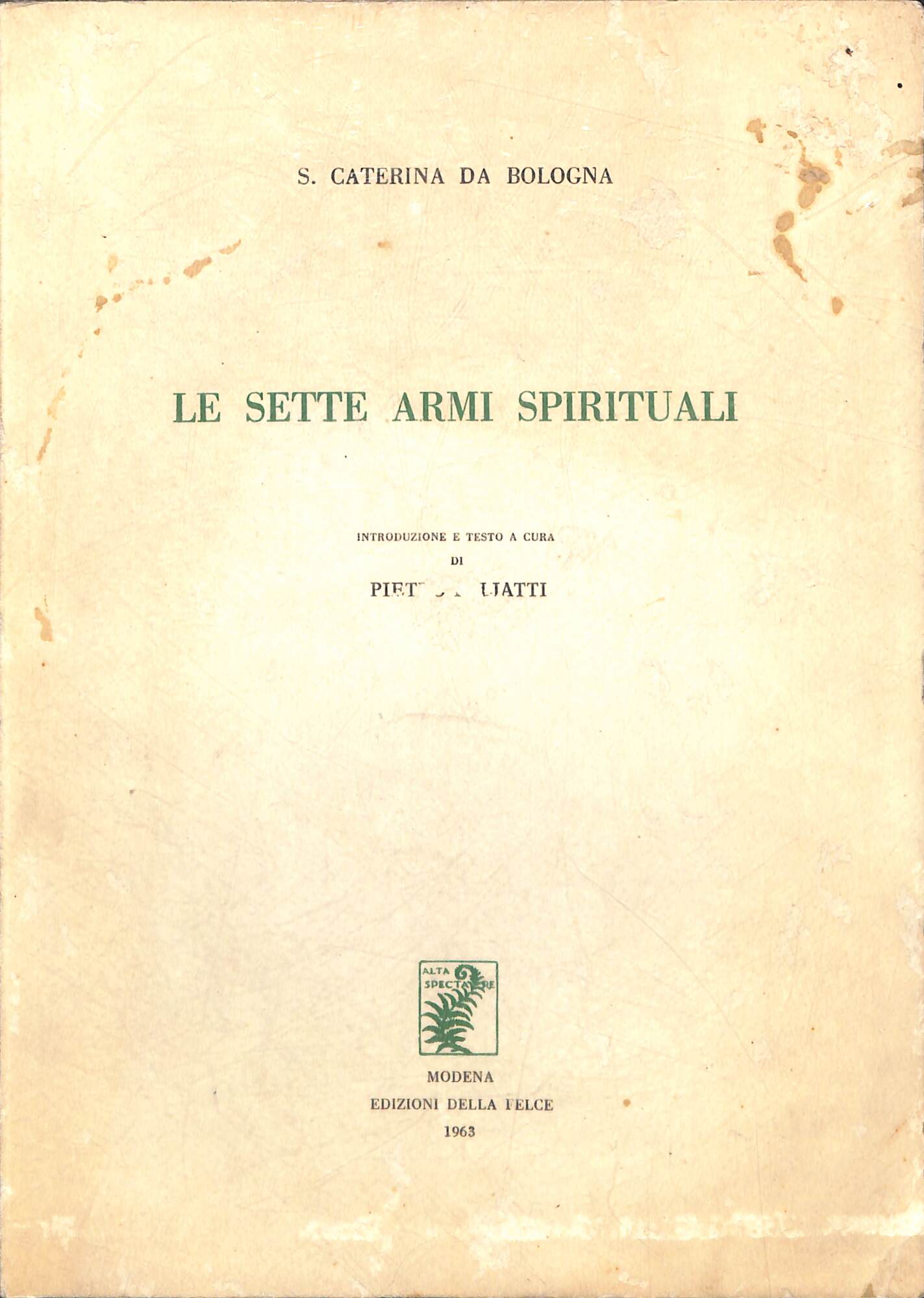 Le sette armi spirituali