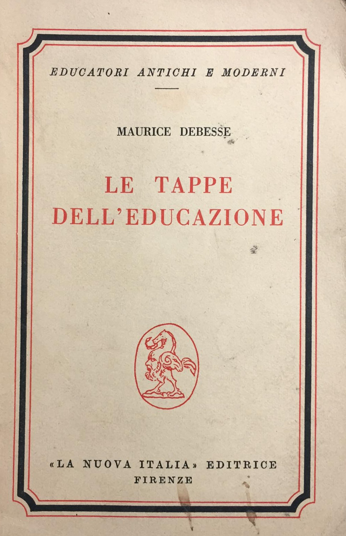 Le tappe dell'educazione