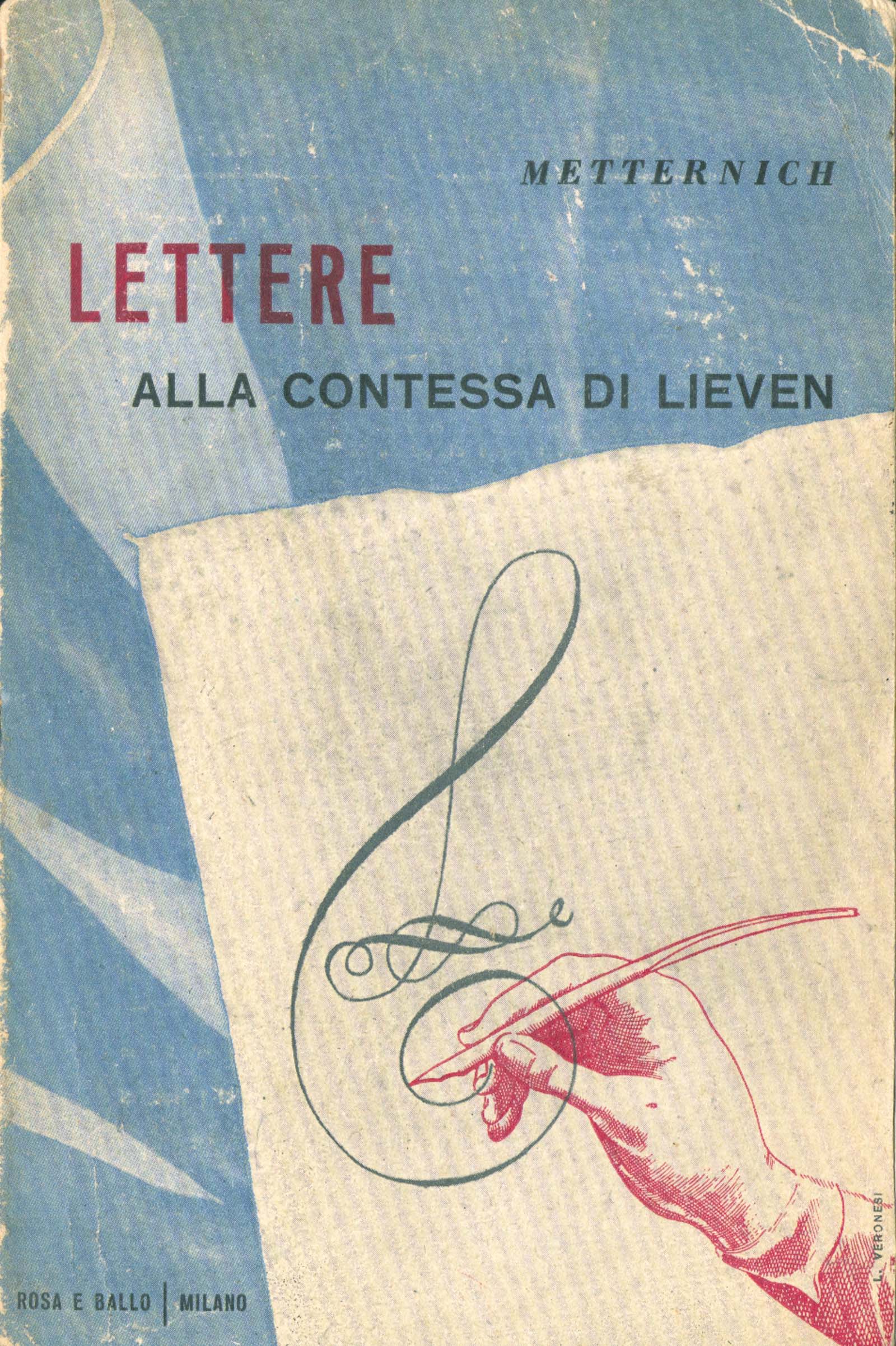 Lettere alla contessa di Lieven