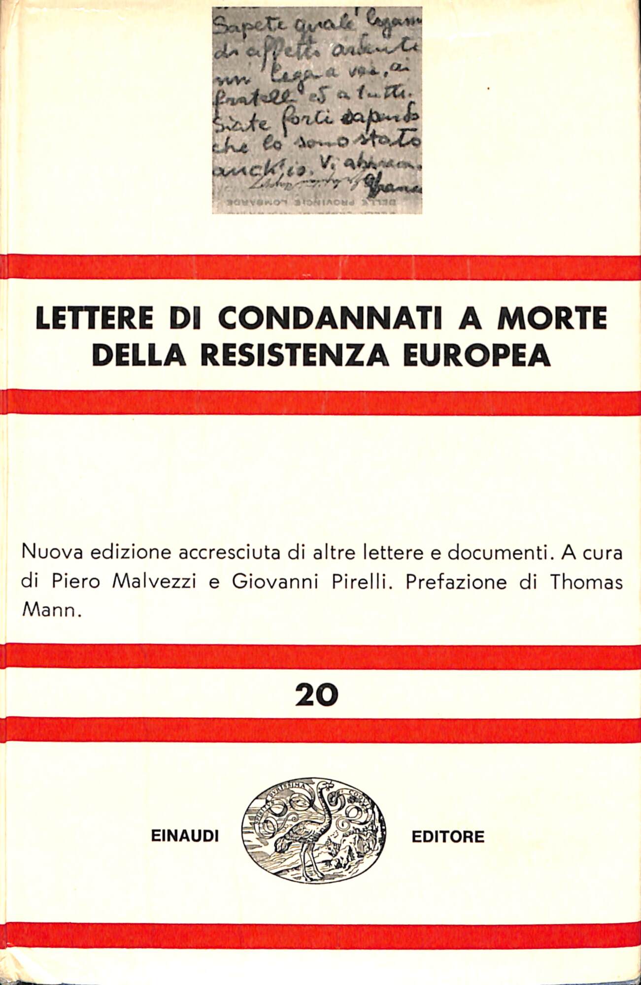 Lettere di condannati a morte della Resistenza europea