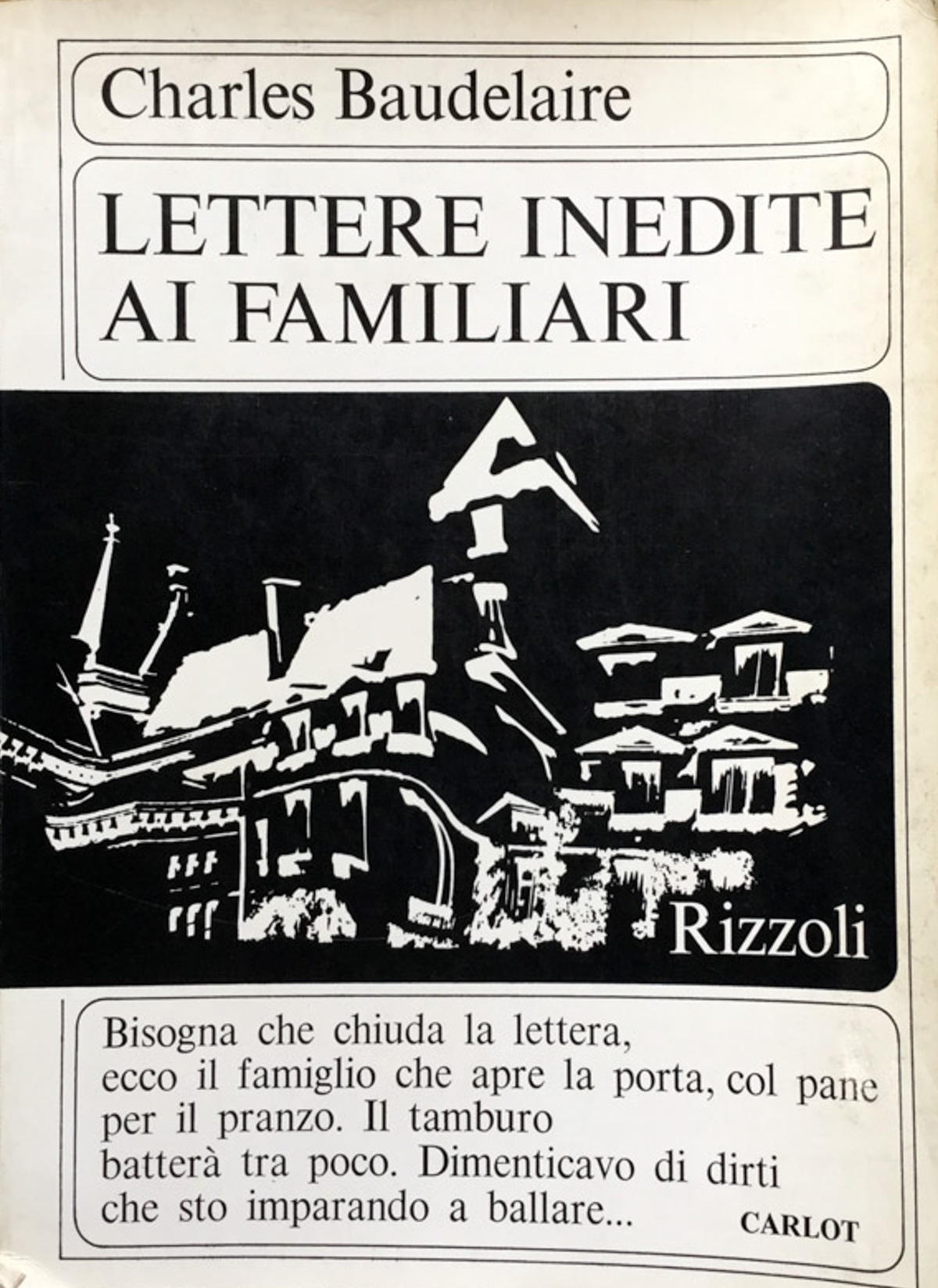 Lettere inedite ai familiari