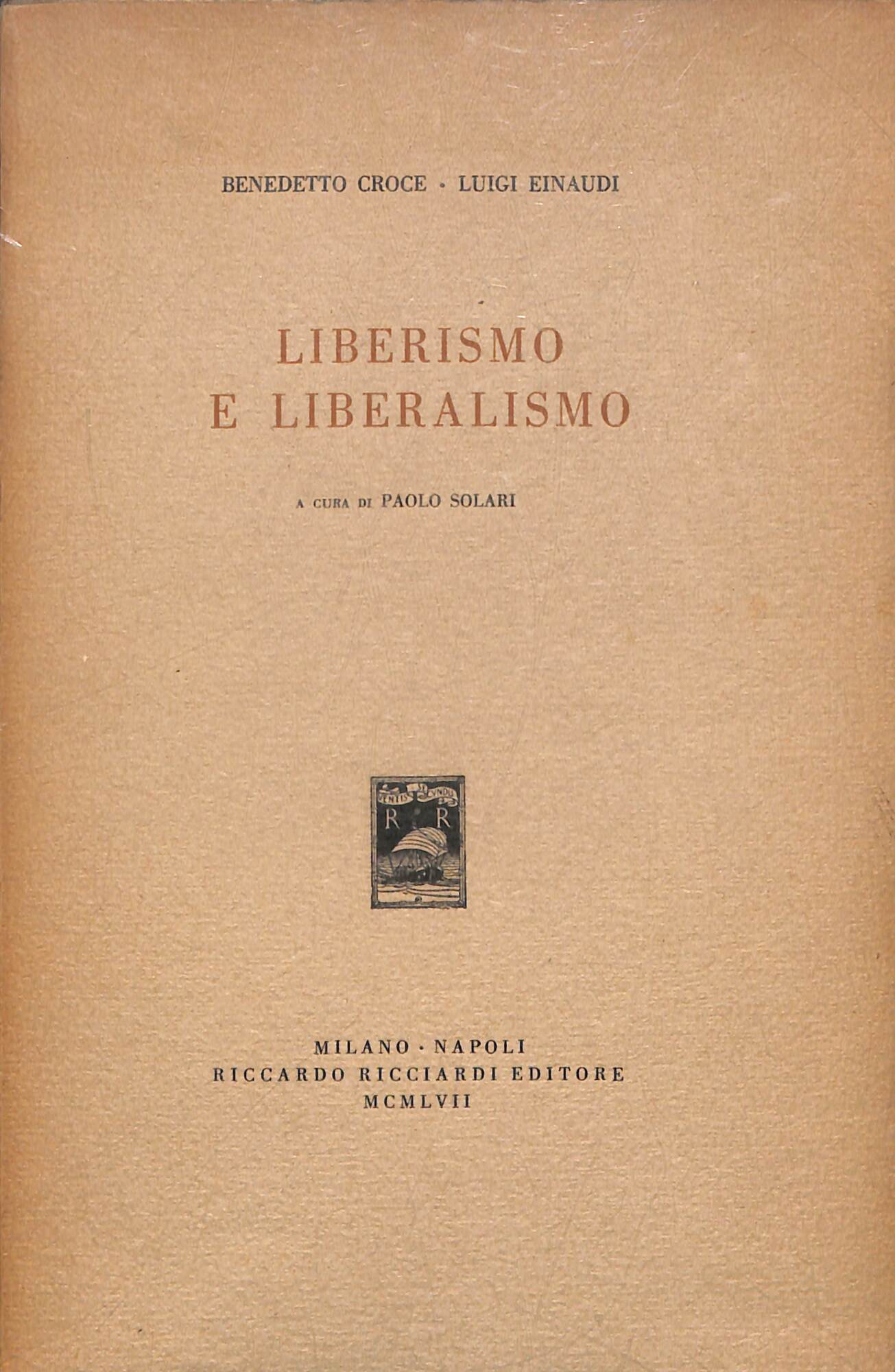 Liberismo e liberalismo