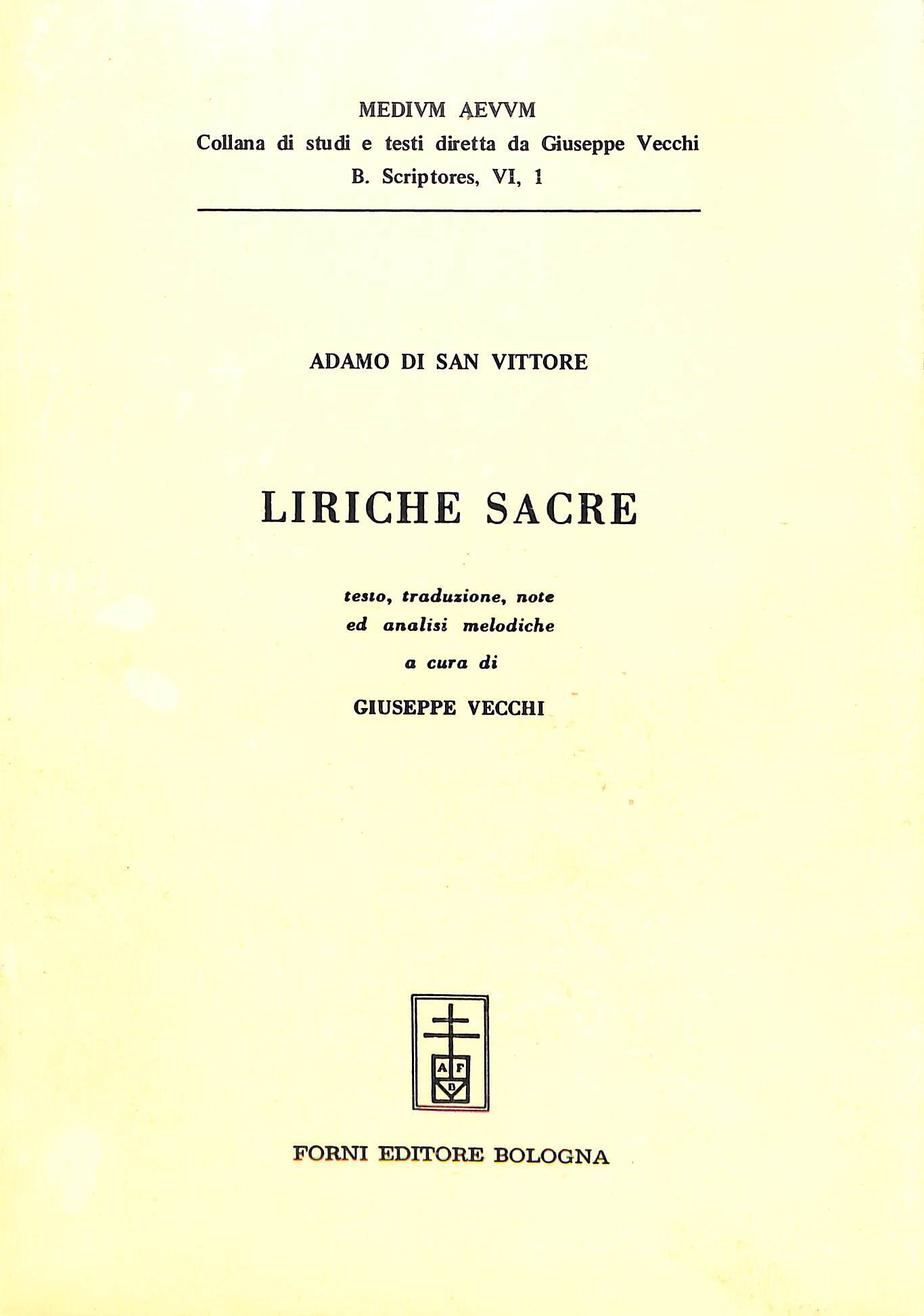 Liriche sacre