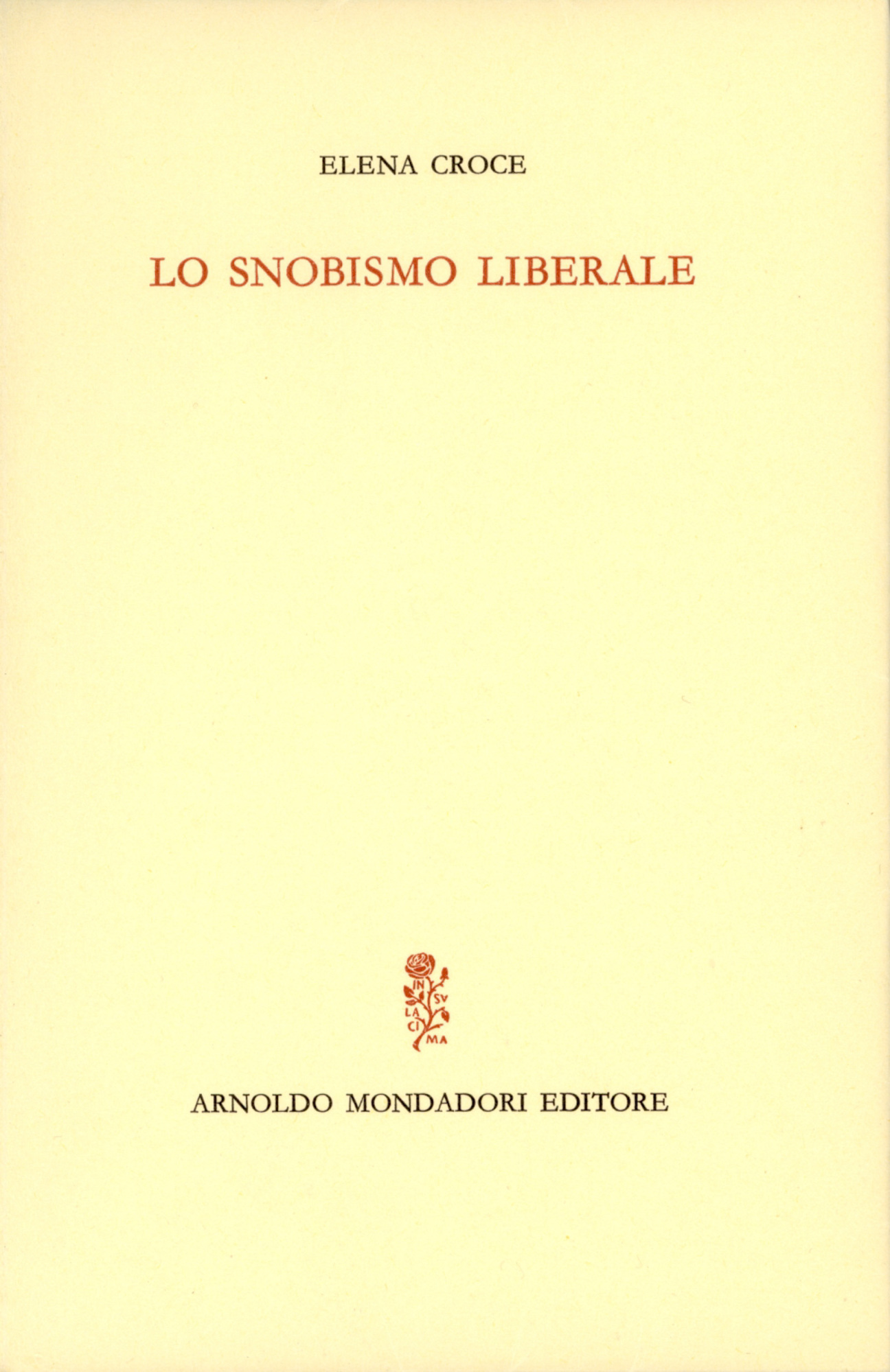 Lo snobismo liberale