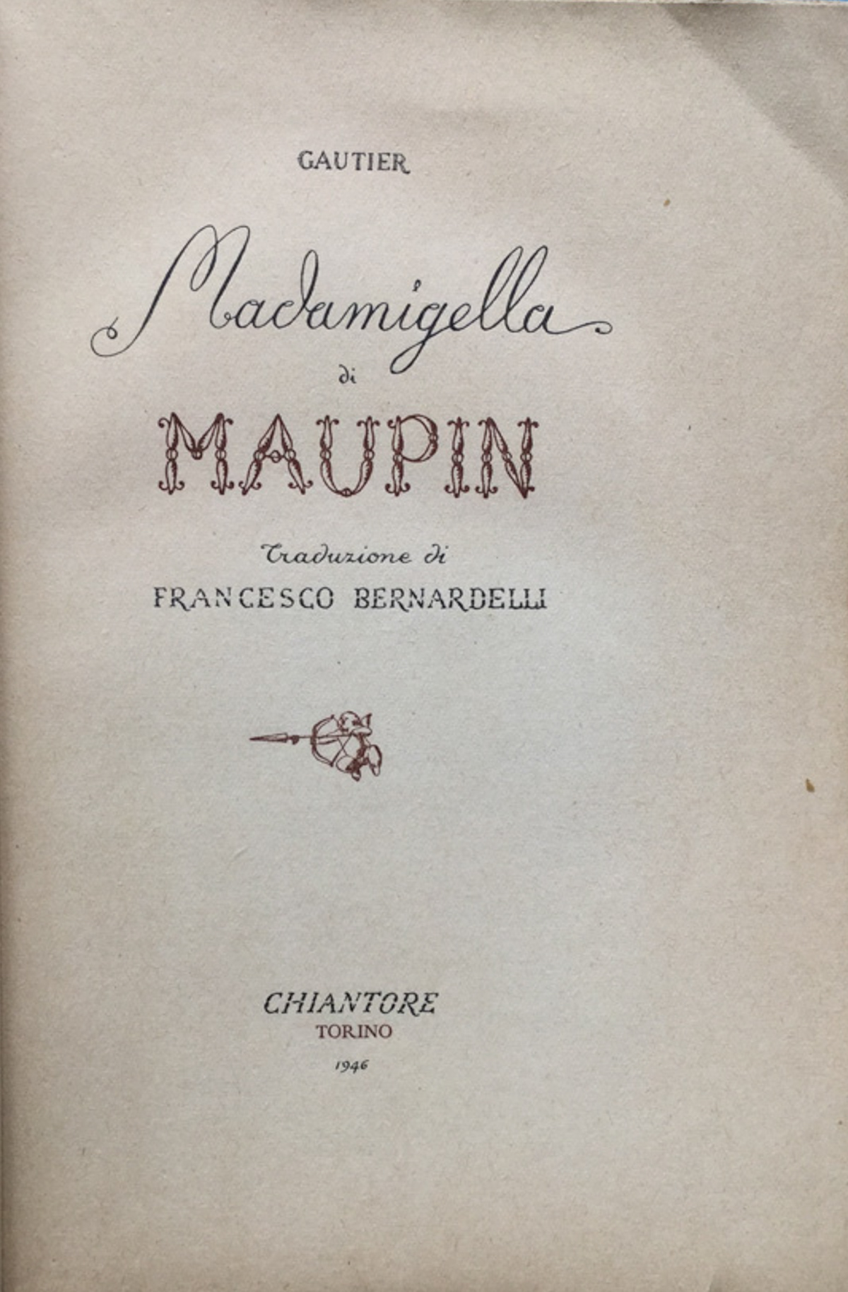 Madamigella di Maupin