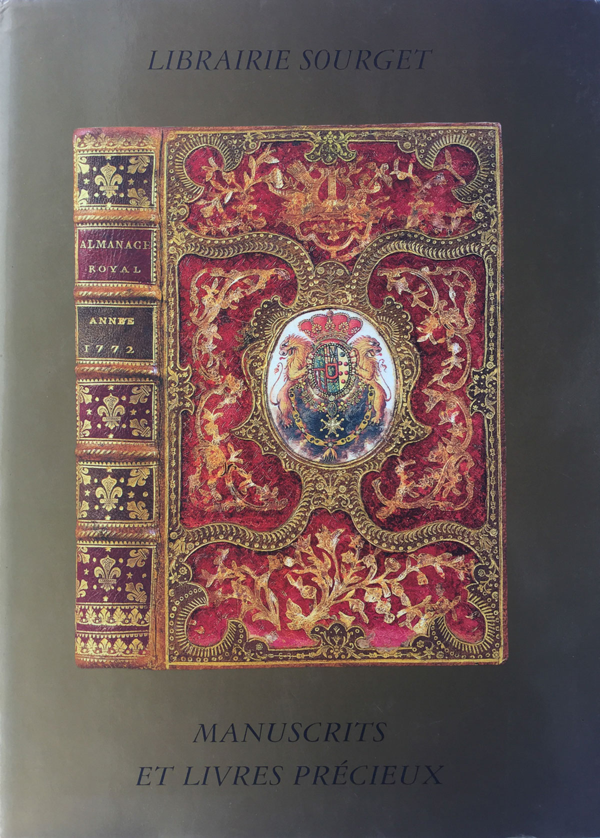 Manuscrits enlumines et et Livres precieux. Catalogue XIX Librairie Sourget …