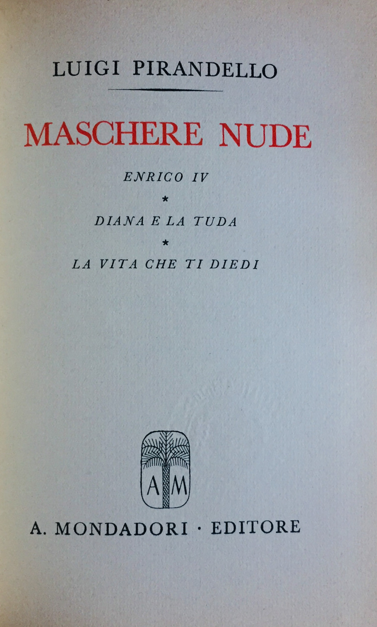 Maschere Nude