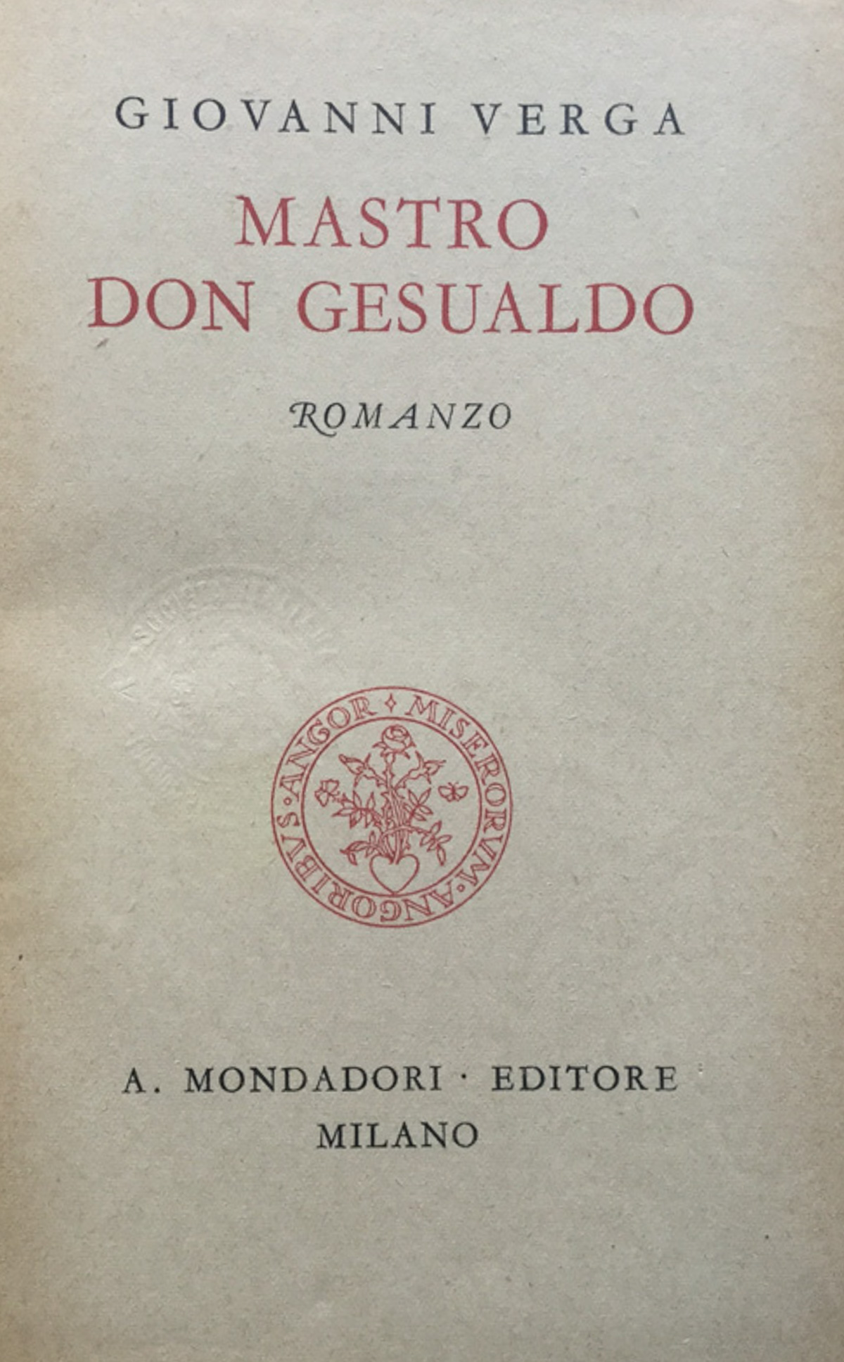 Mastro Don Gesualdo