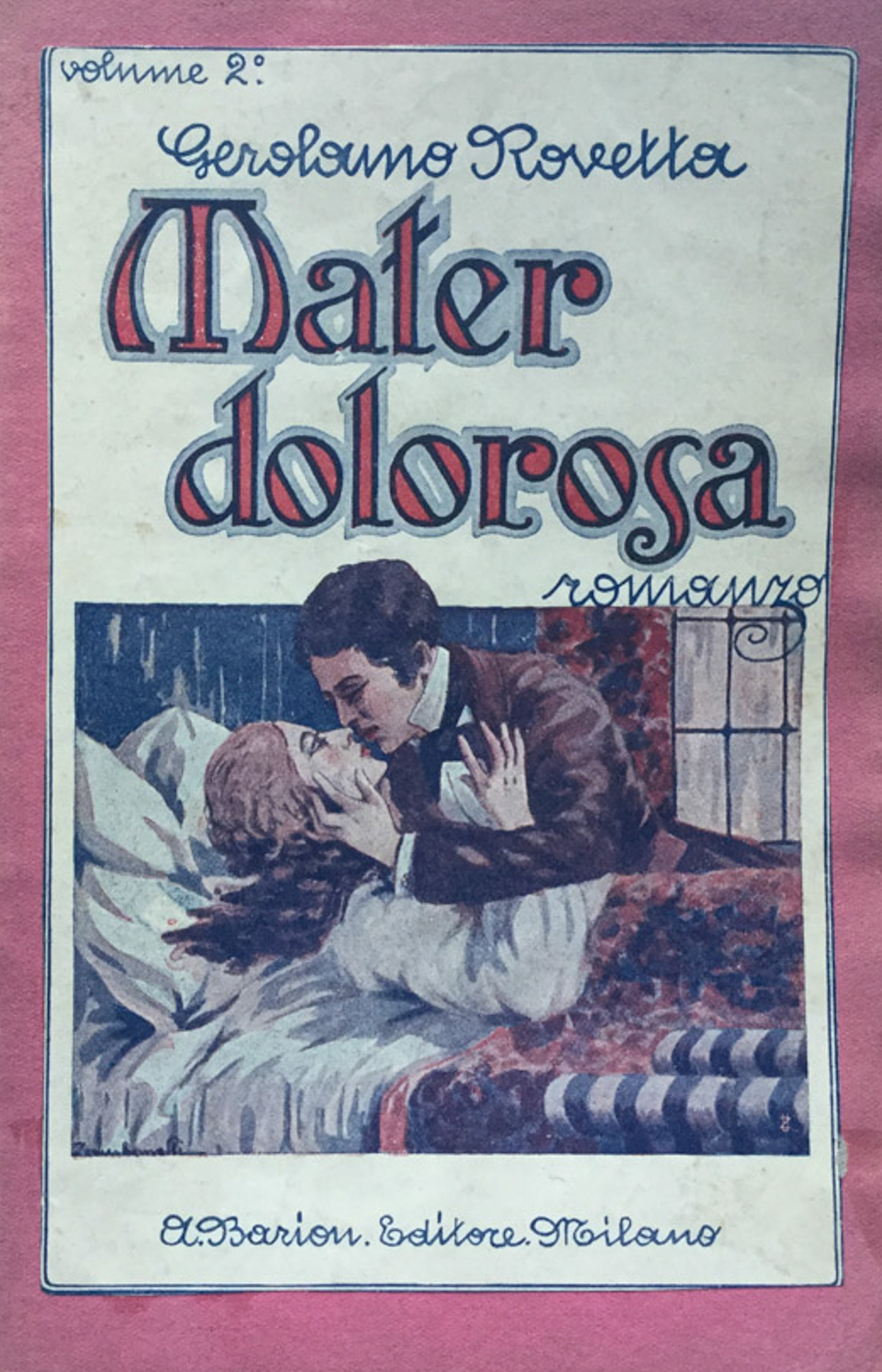 Mater dolorosa. vol. secondo