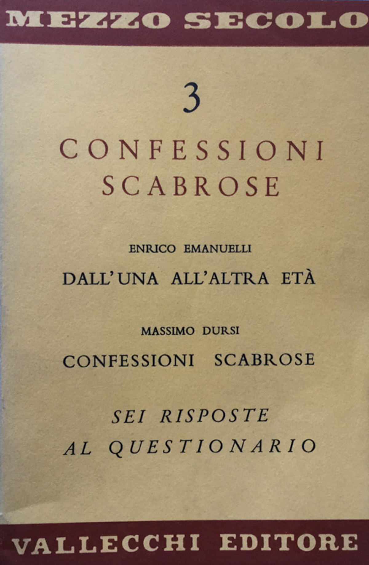Mezzo secolo. N. 3/1960