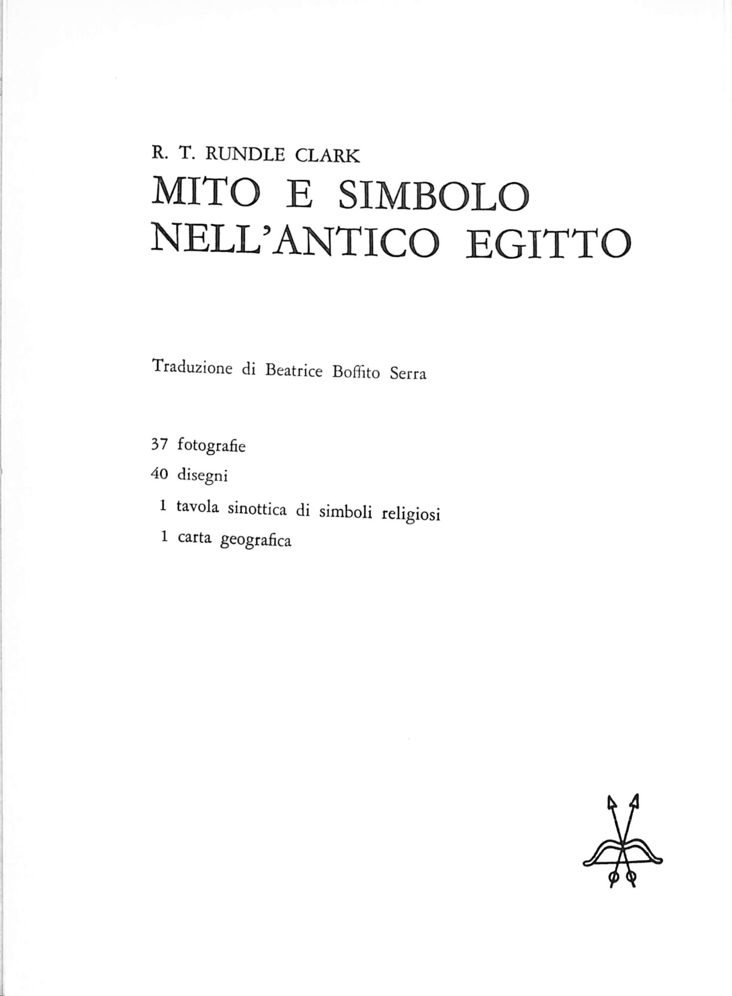 Mito e simbolo nell'antico Egitto
