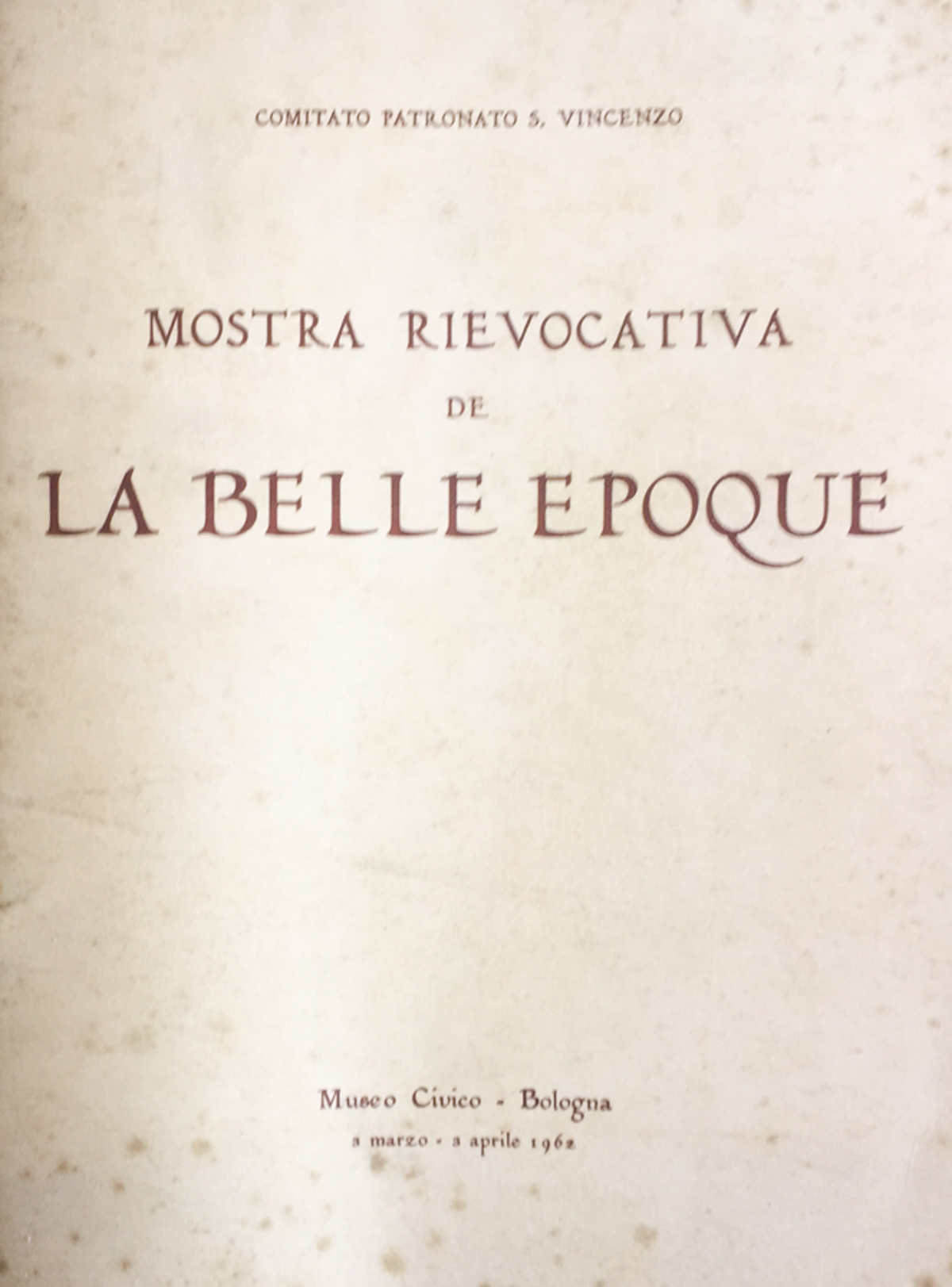 Mostra rievocativa de La belle epoque