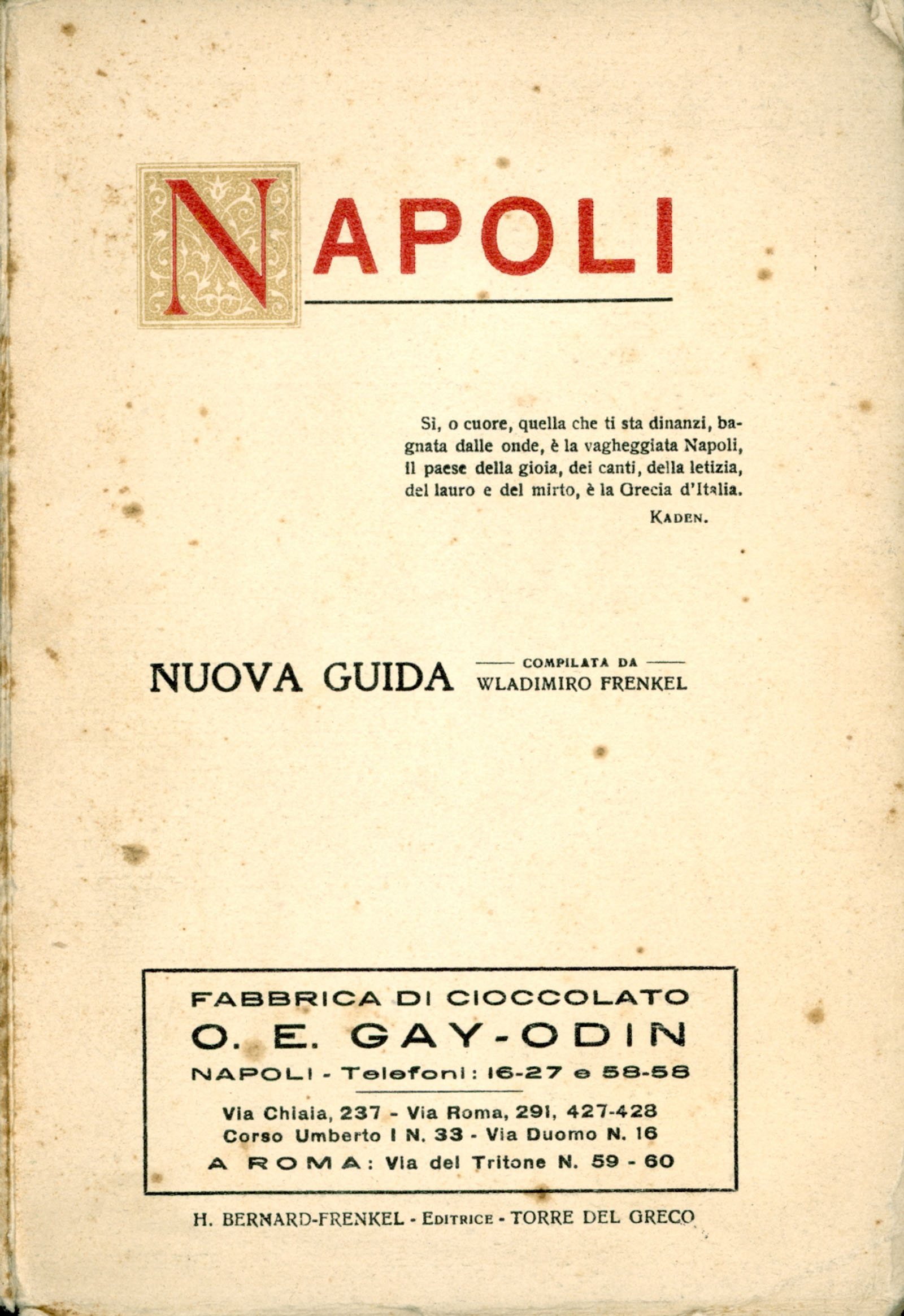 Napoli. Nuova guida