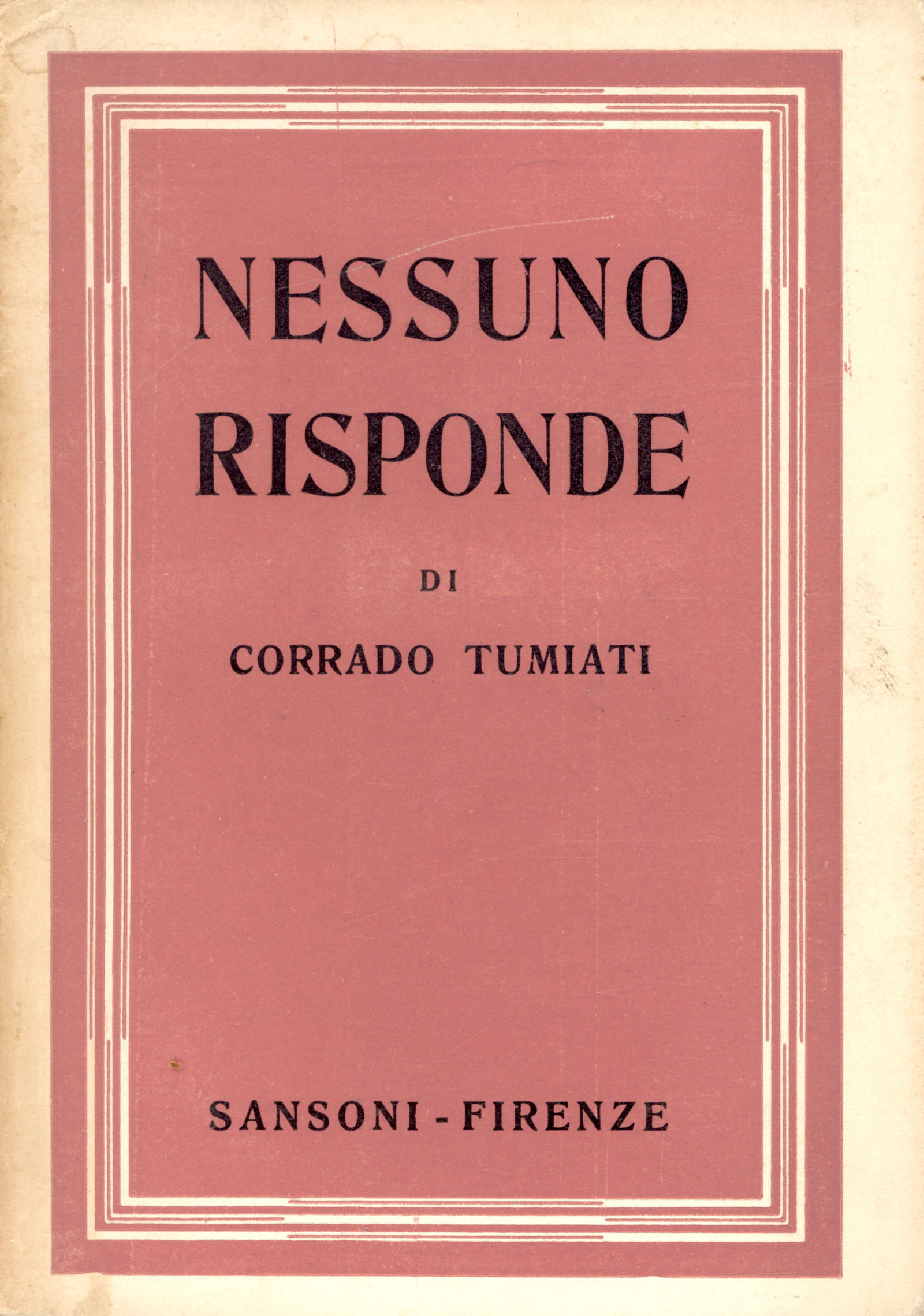 Nessuno risponde