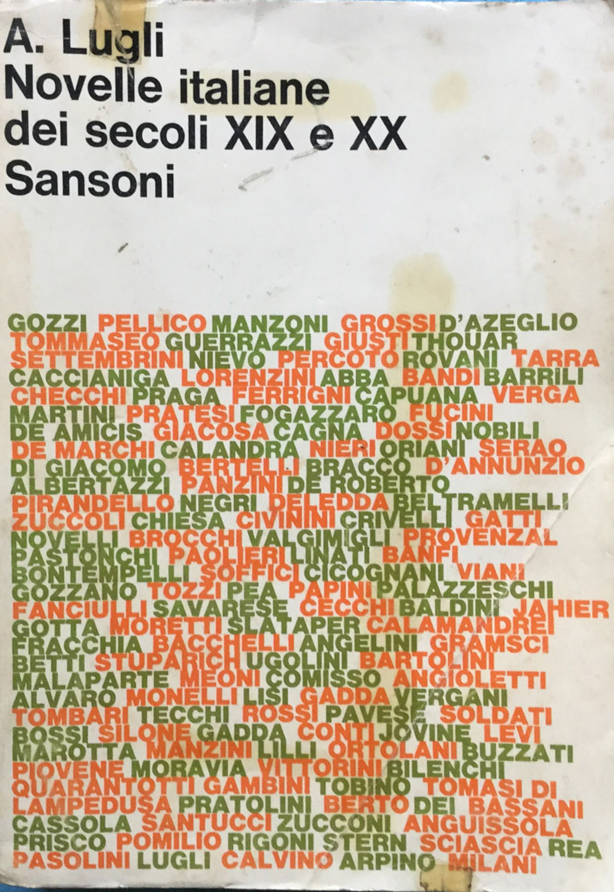 Novelle italiane dei secoli XIX e XX