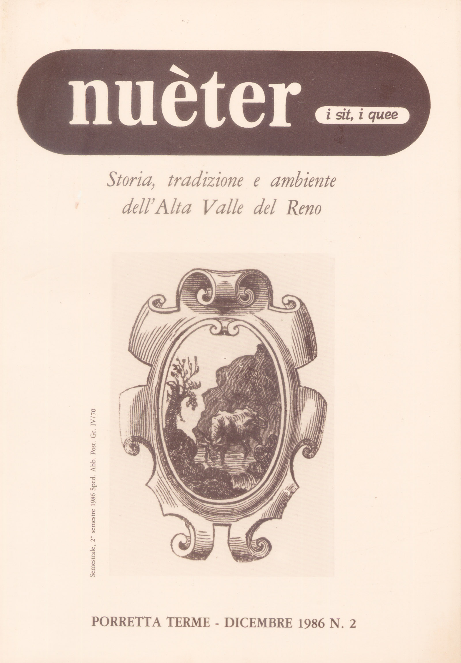 Nueter i sit i quee. 24/1986. Storia, tradizione e ambiente …