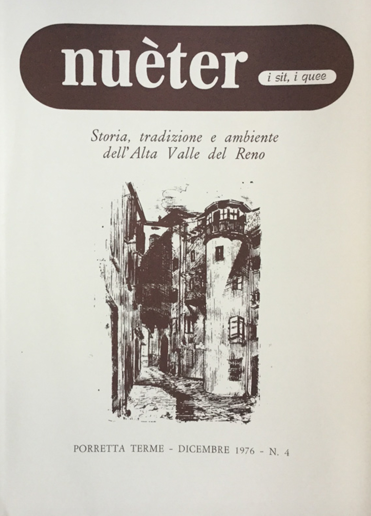 Nueter i sit i quee. 4/1976. Storia, tradizione e ambiente …