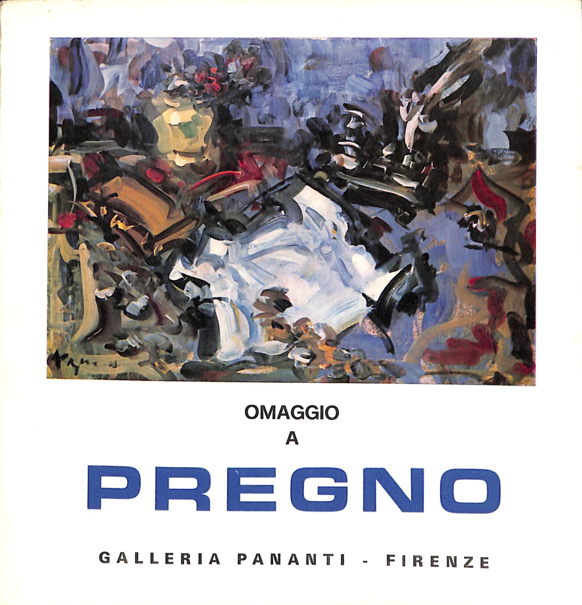 Omaggio a Enzo Pregno : dal 13 al 28 maggio …