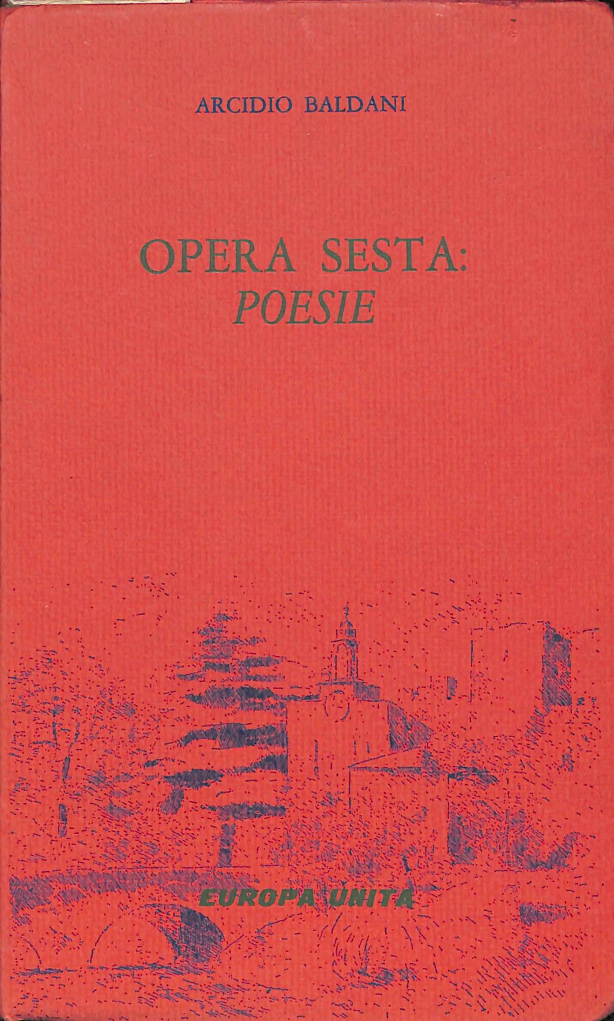 Opera sesta: poesie