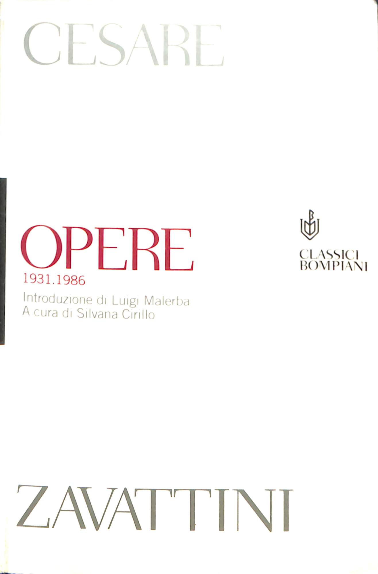 Opere 1931-1986