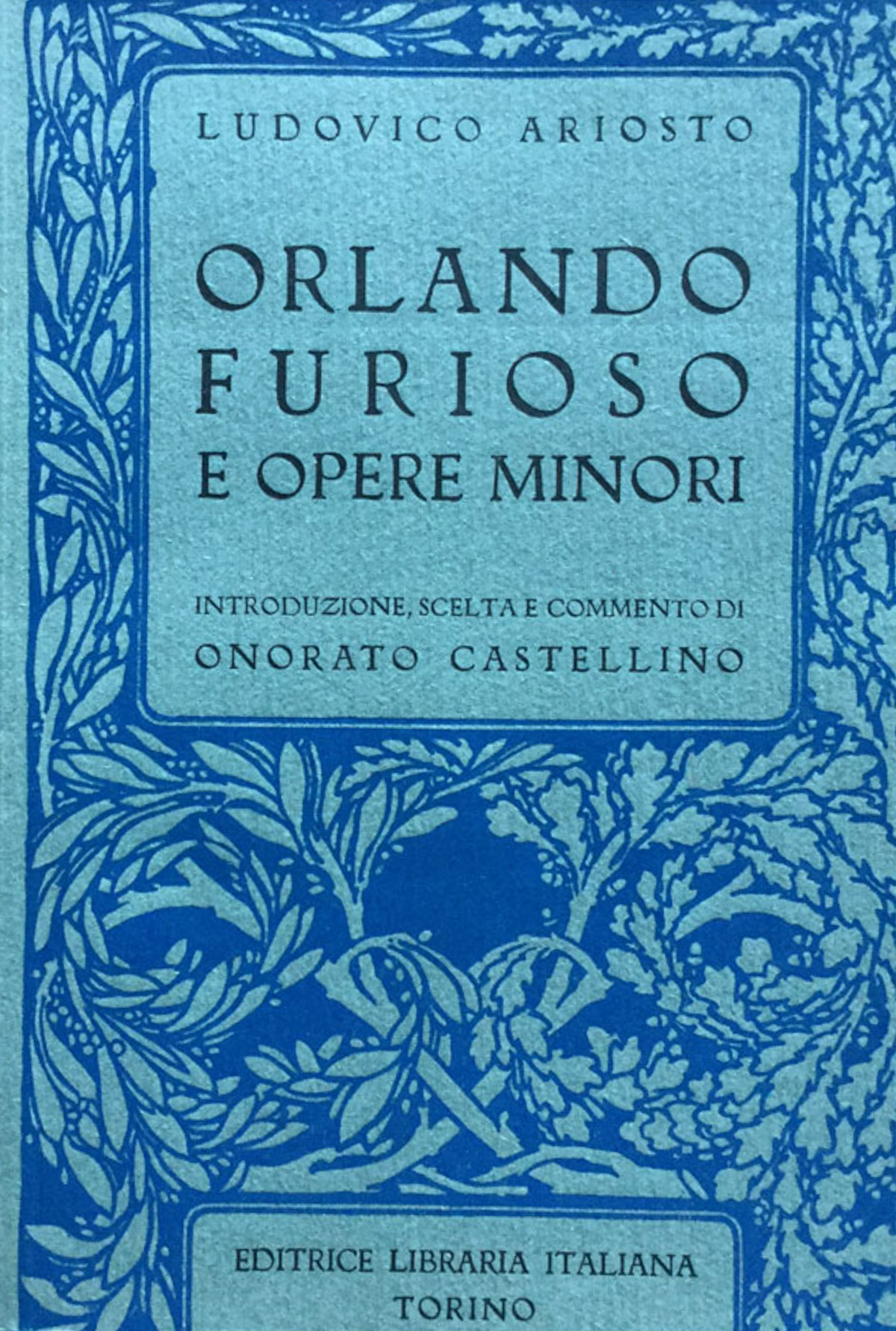 Orlando furioso e opere minori