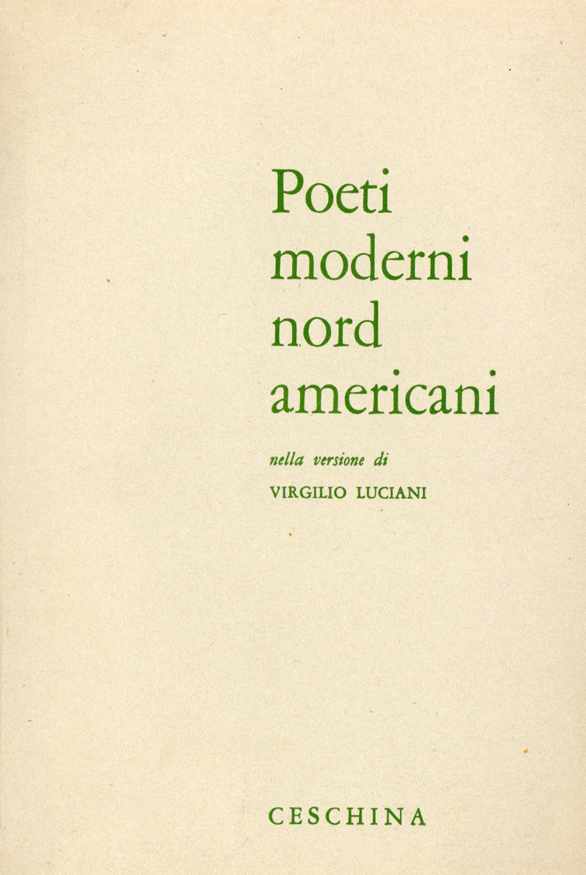 Poeti moderni Nord-Americani