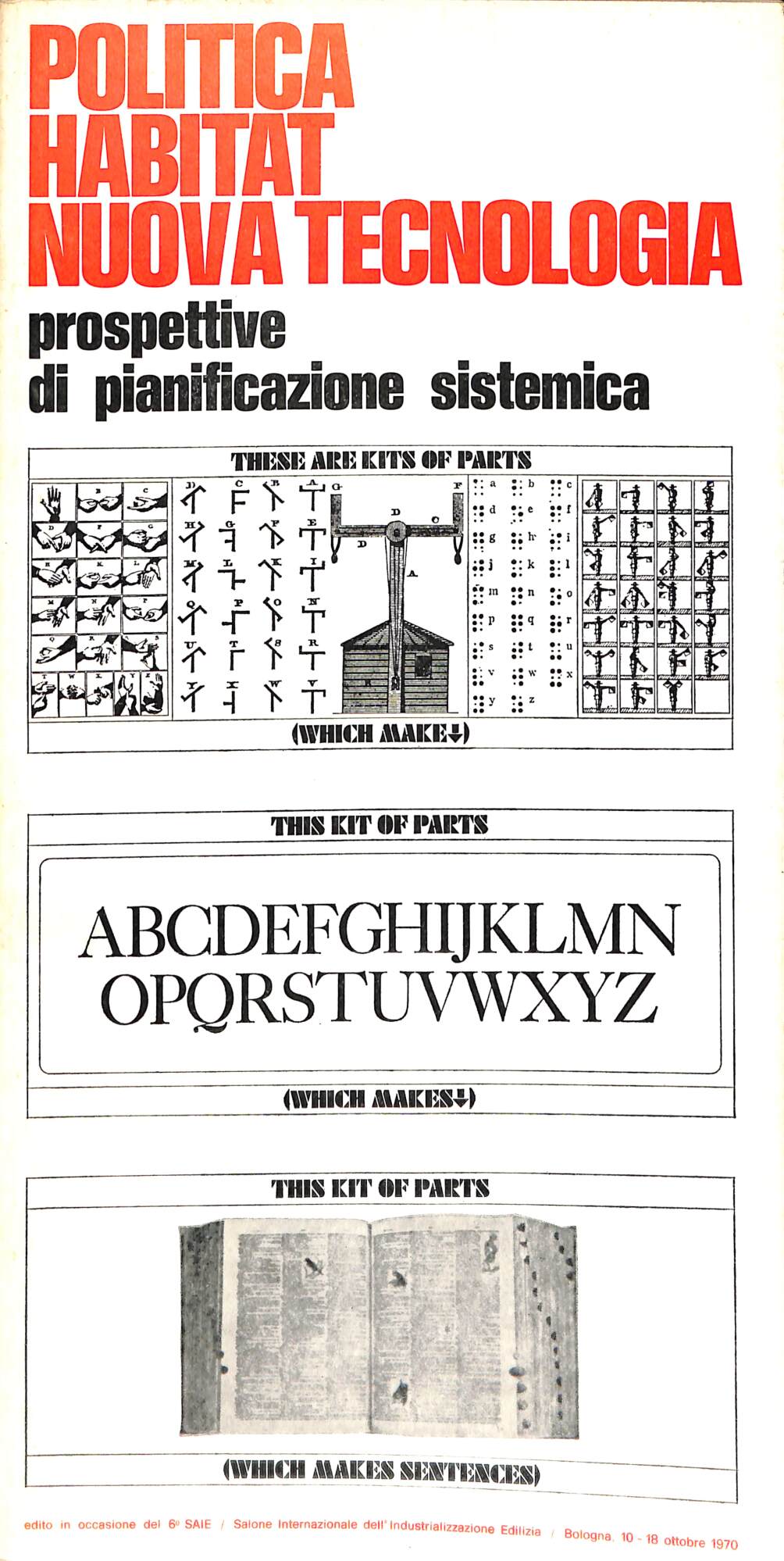 Politica, habitat, nuova tecnologia : prospettive di pianificazione sistemica
