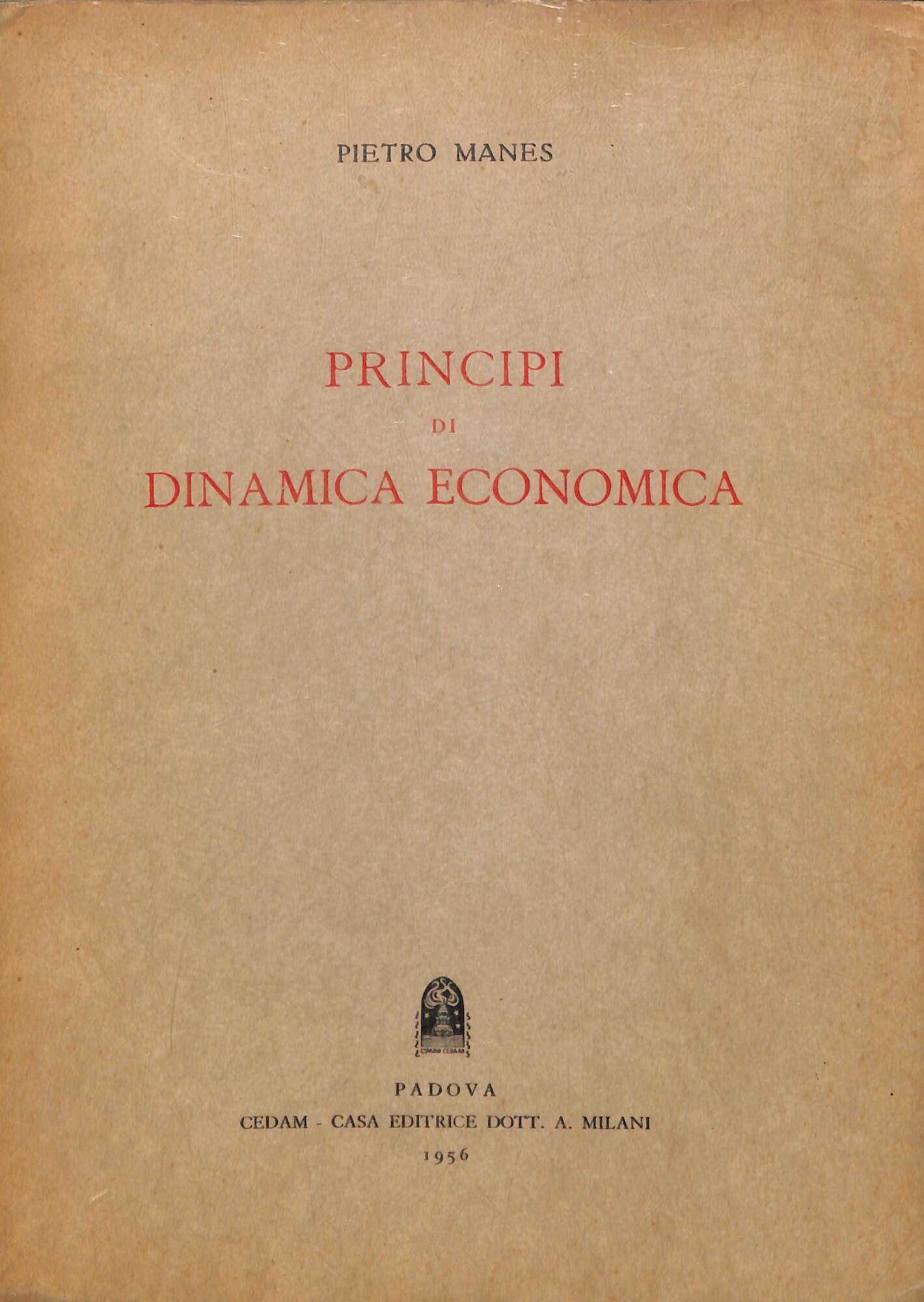 Principi di dinamica economica