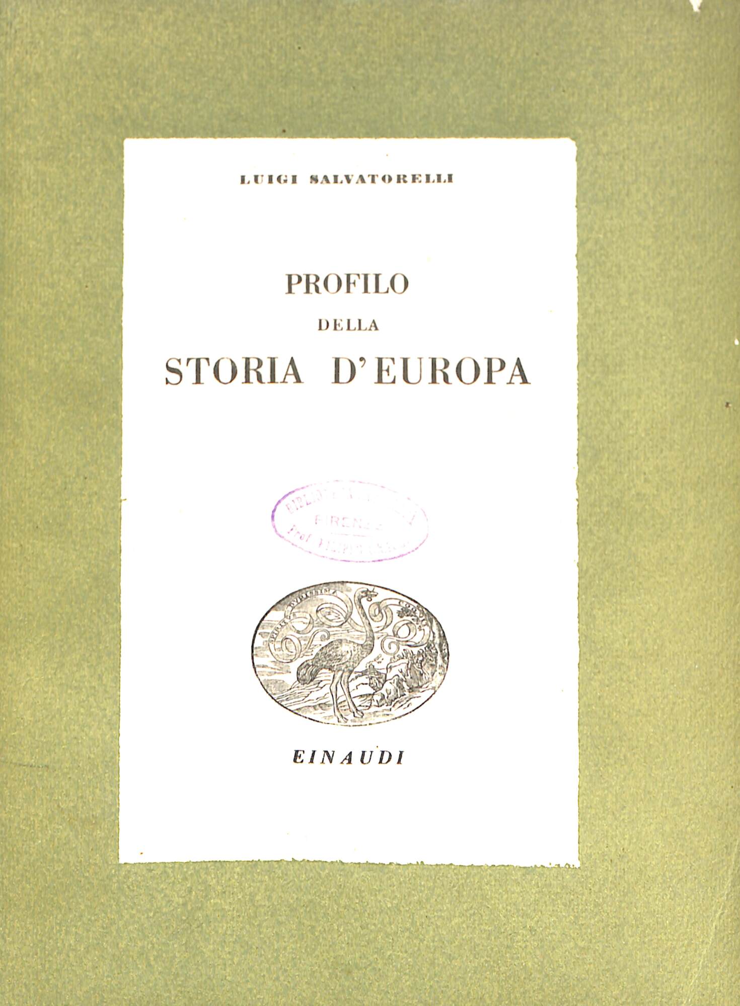 Profilo della storia d'Europa