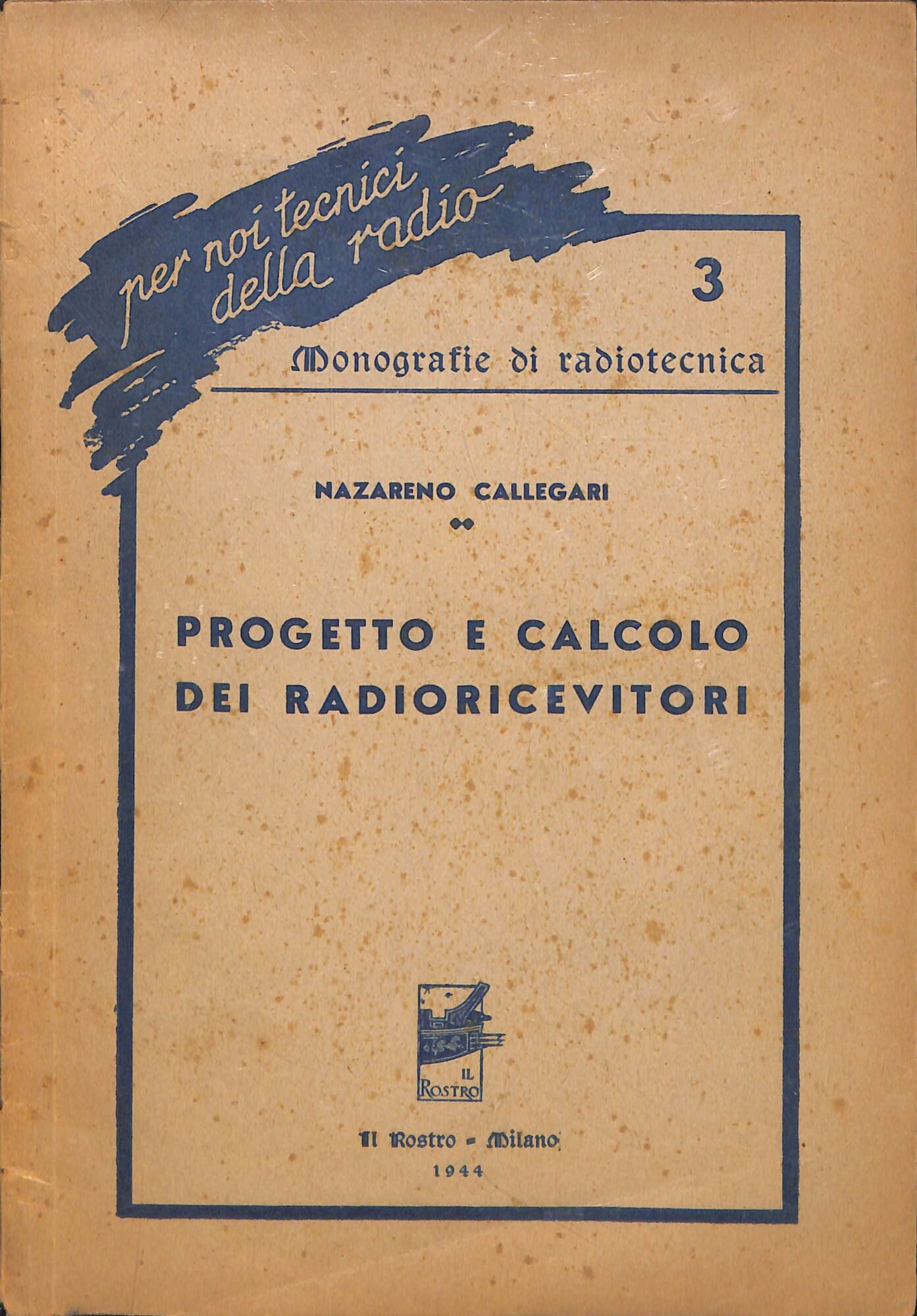 Progetto e calcolo dei radioricevitori
