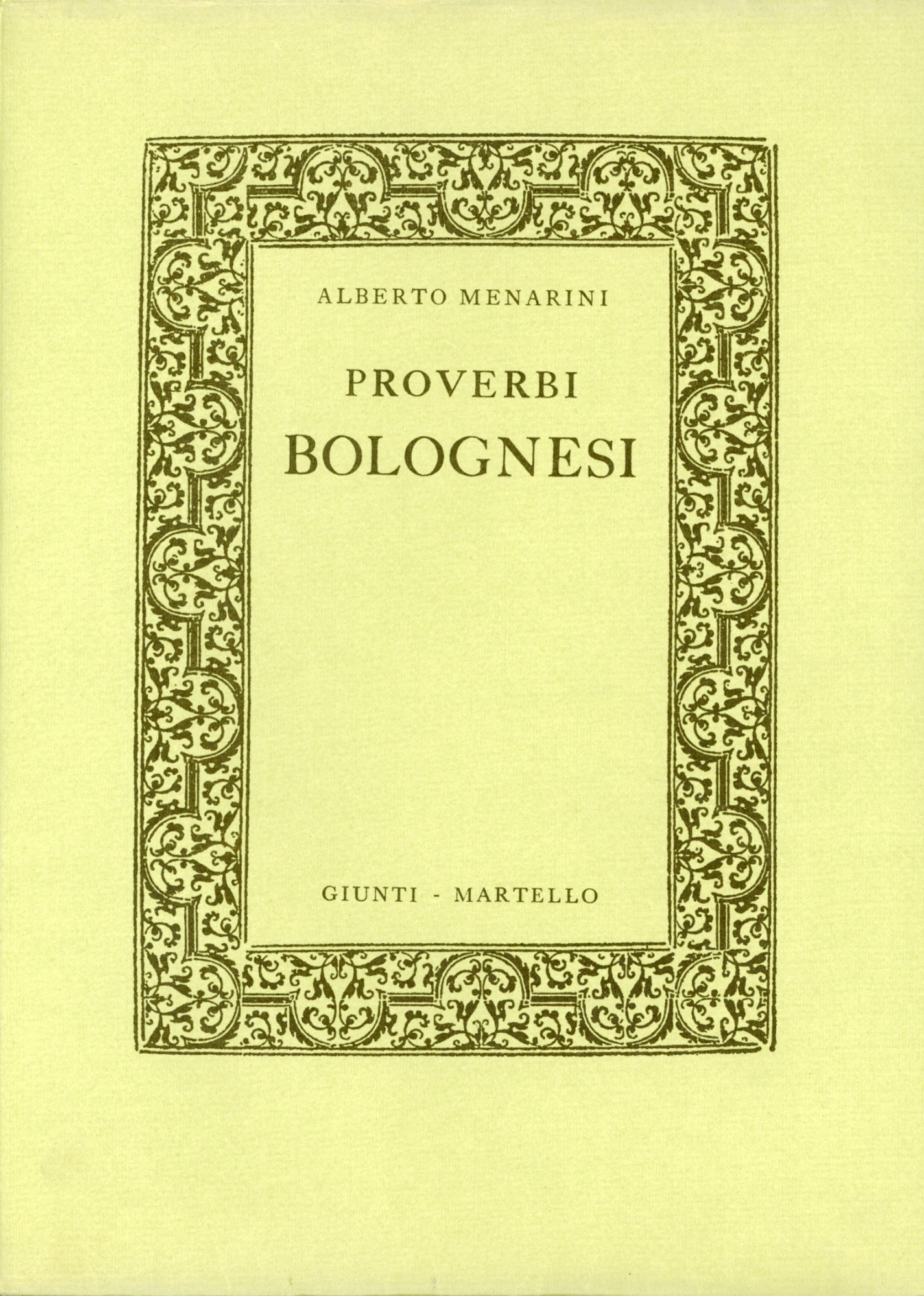 Proverbi bolognesi