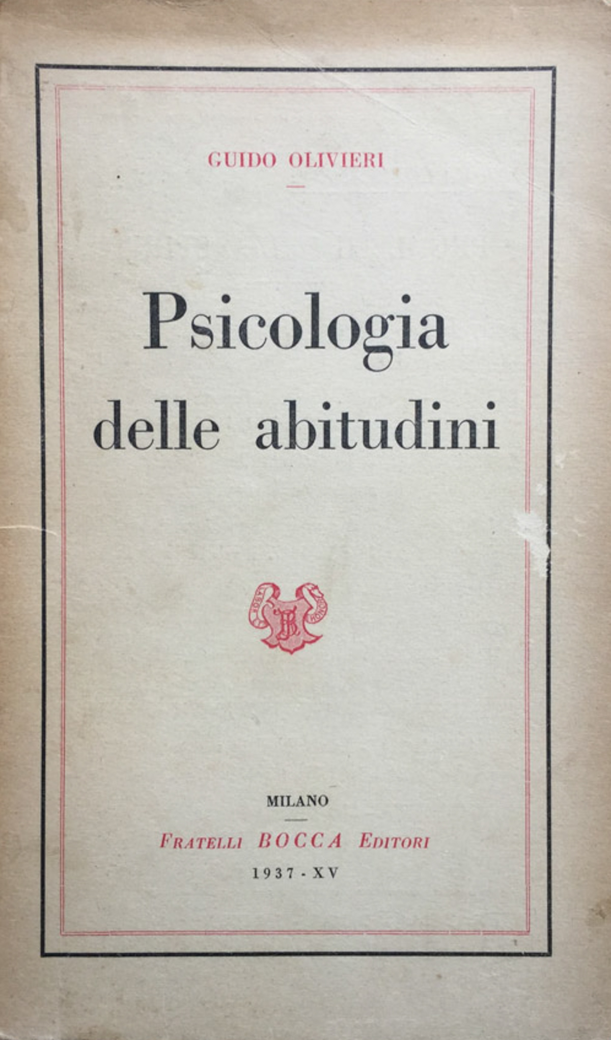 Psicologia delle abitudini