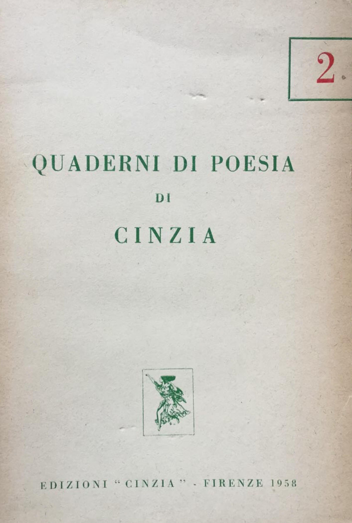 Quaderni di poesia di Cinzia