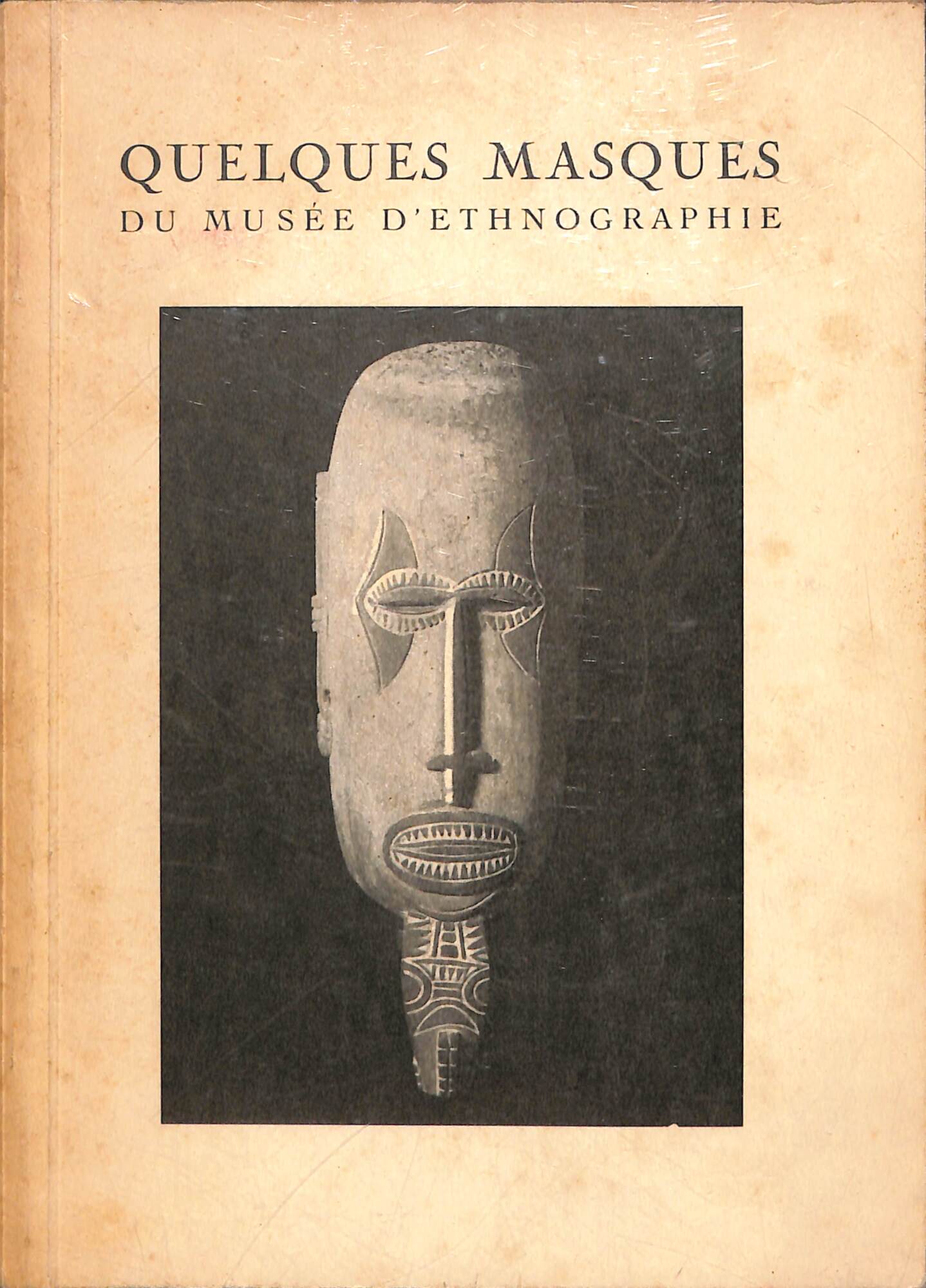 Quelques masques du mesée d'ethnographie