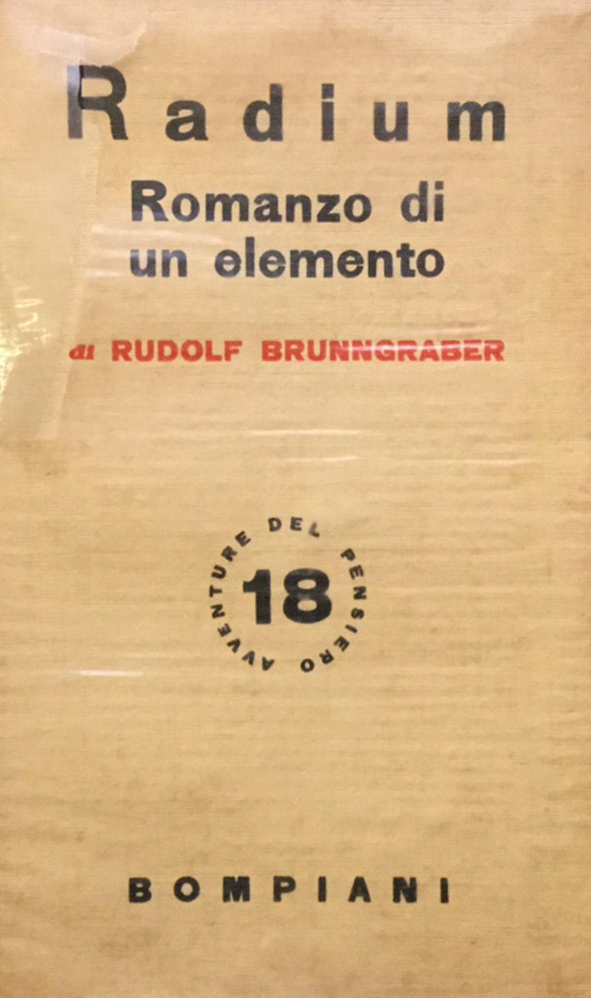 Radium. Romanzo di un elemento