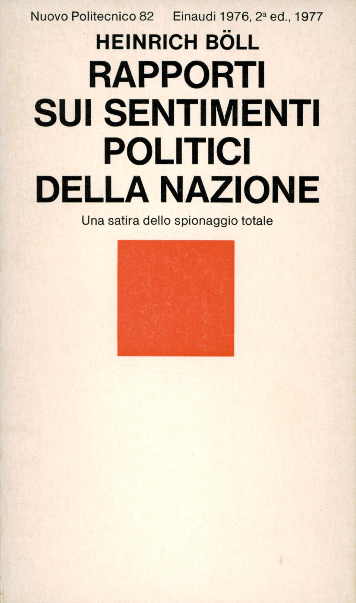 Rapporti sui sentimenti politici della nazione