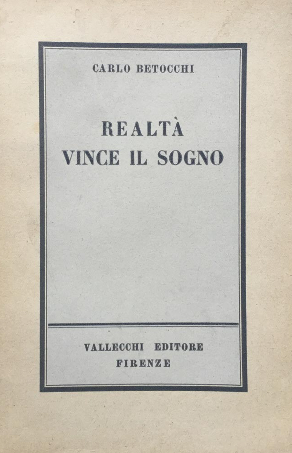 Realtà vince il sogno