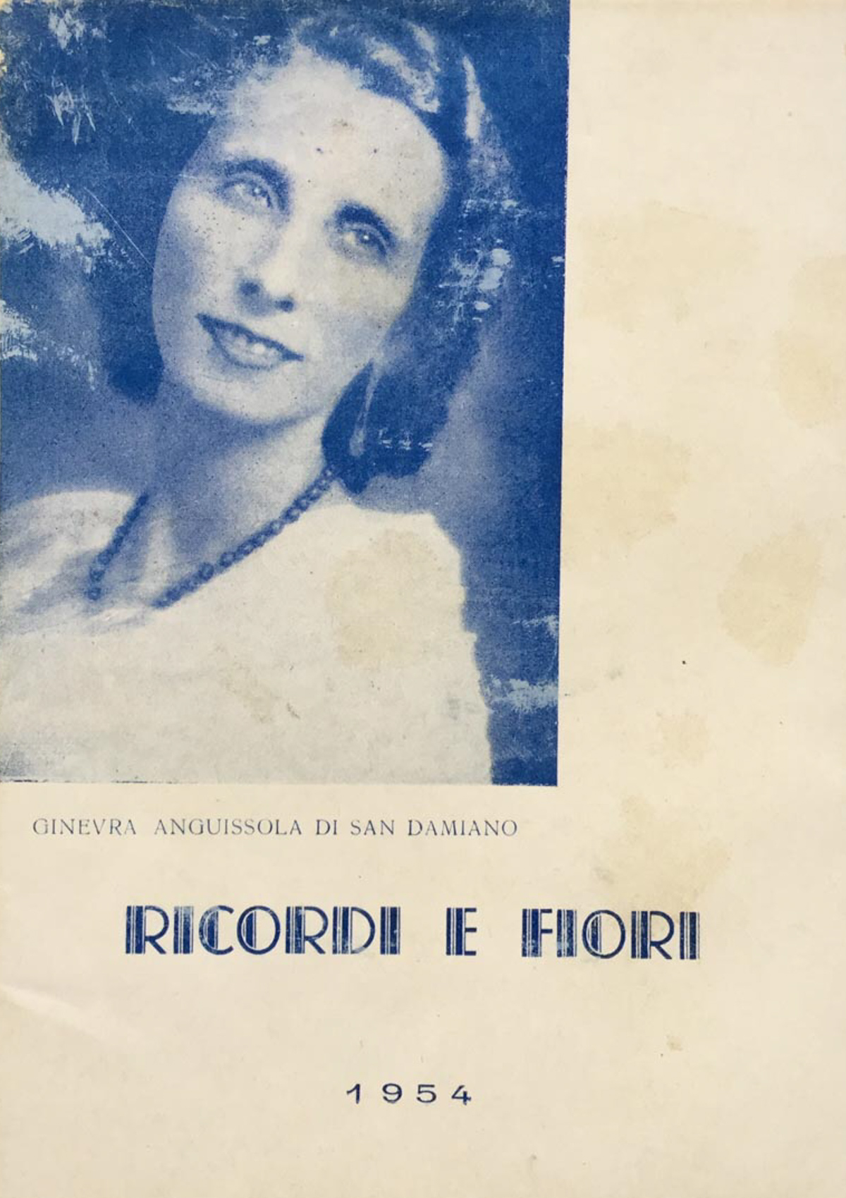 Ricordi e fiorni : liriche