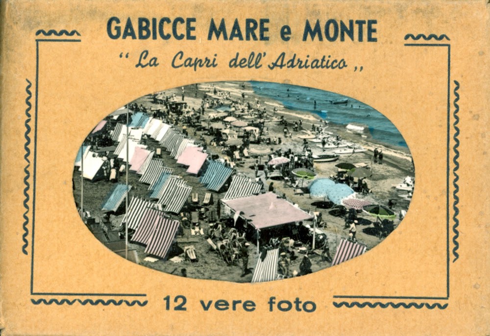 Ricordo di Gabicce Mare e Monte album vedute souvenir